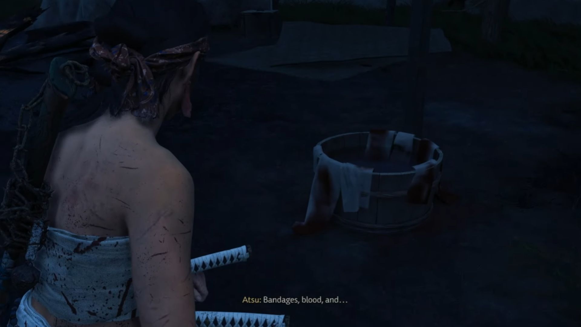 Investigate the camp (Source: Sony Interactive Entertainment | WoW Quests/YouTube)
