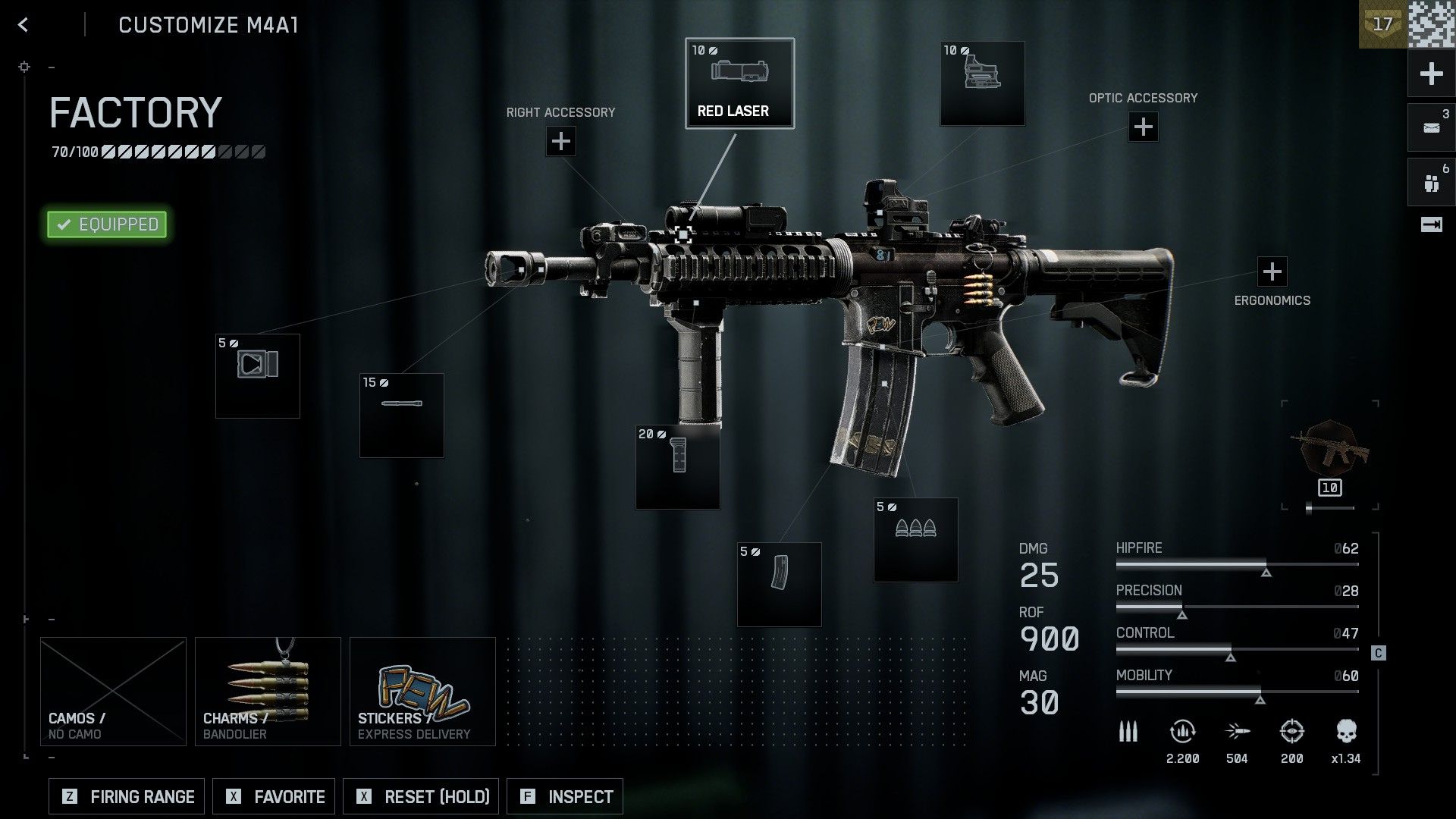The M4A1 has extensive customization options (Source: EA)