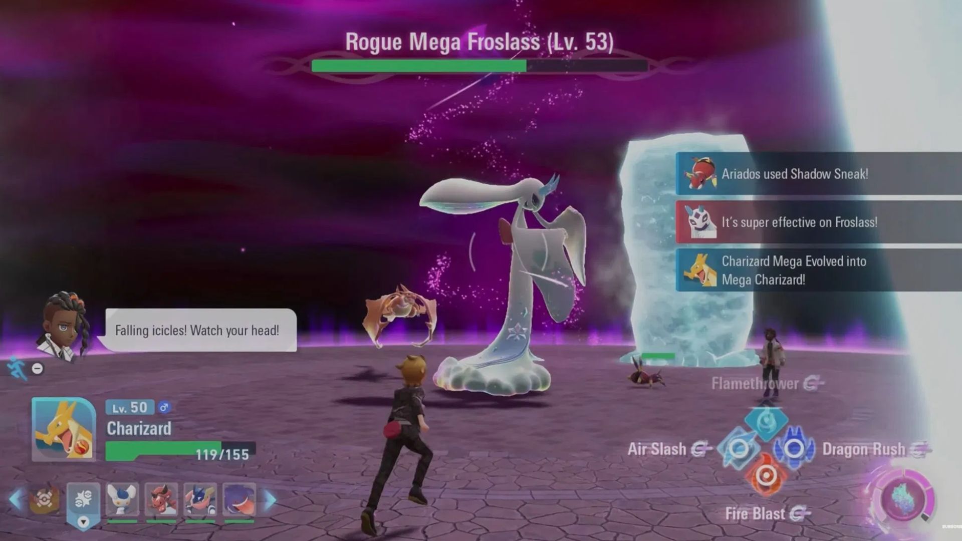 The boss has an extensive moveset (Source: The Pokemon Company | BossFightDatabase/YouTube)