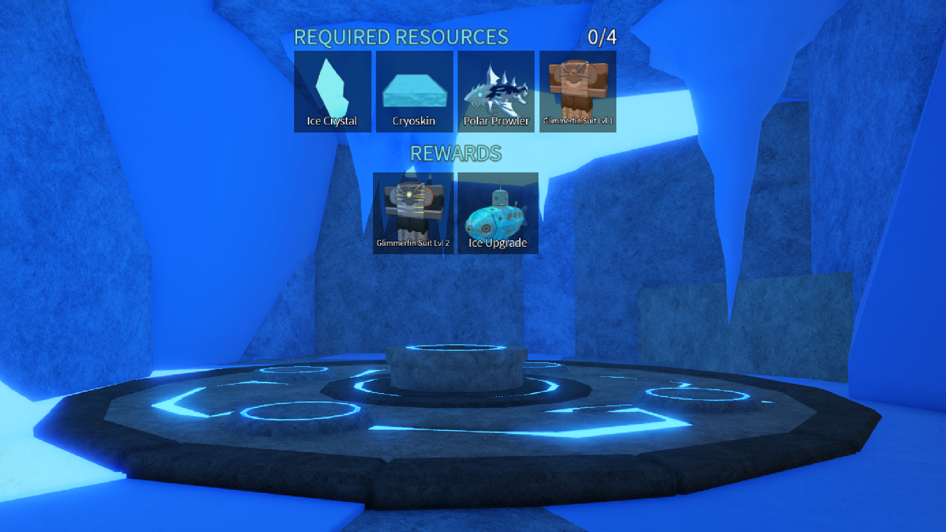 Upgrade the Submarine (Image via Roblox Corporation)