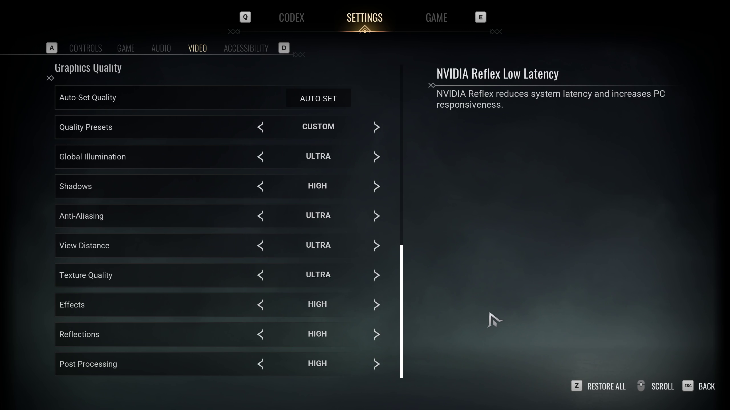 VTM Graphics Settings 3 (Image via Paradox Interactive)