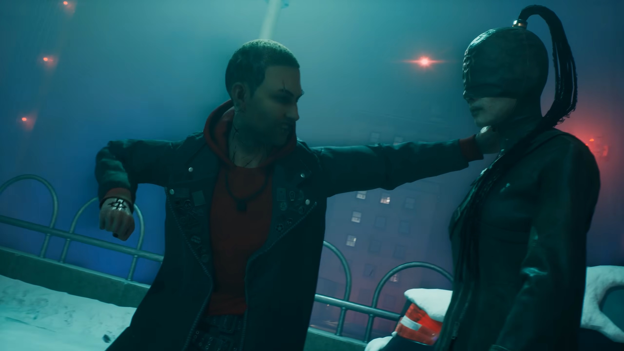 Picture of Phyre, the protagonist, in action