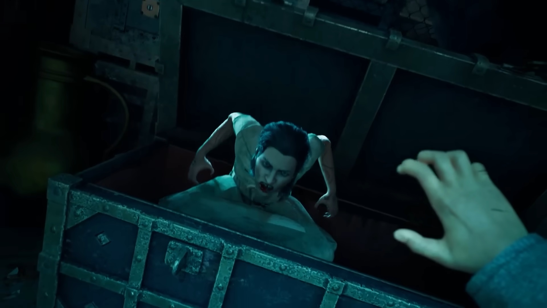 Picture describes other vampires attacking the player in VTM Bloodlines 2