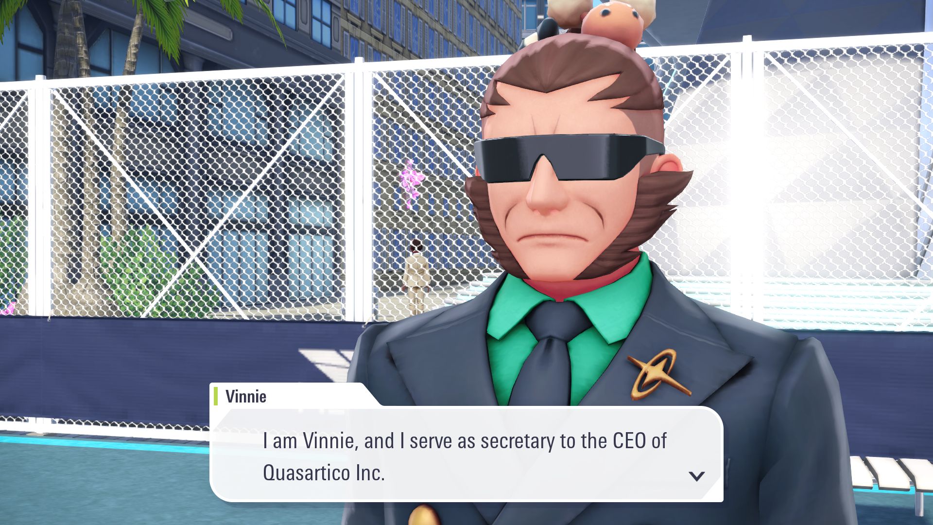 Vinnie introduces himself (Image via The Pokemon Company)