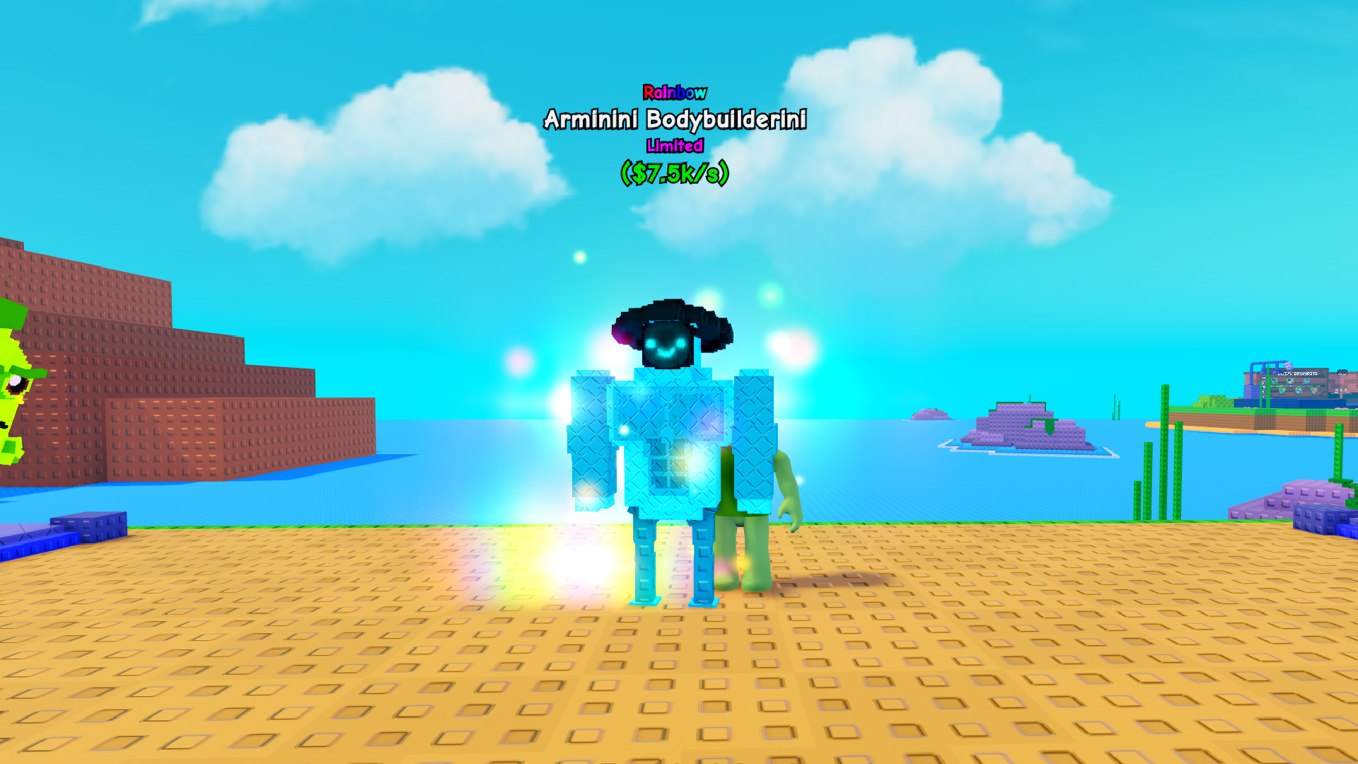 You can get a Arminini Bodybuilderini (Image via Roblox Corporation)