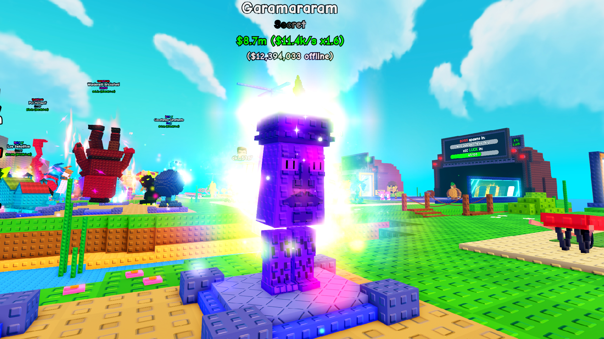 You can get the Garamararam from it (Image via Roblox Corporation)