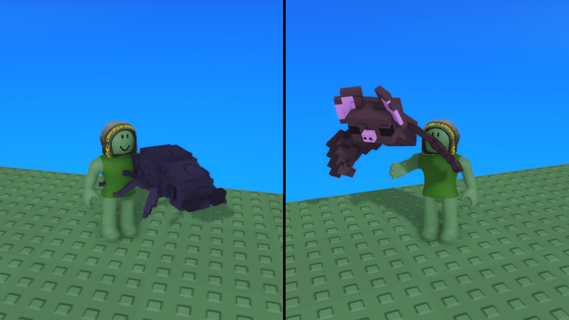 Bat and Scarab pet