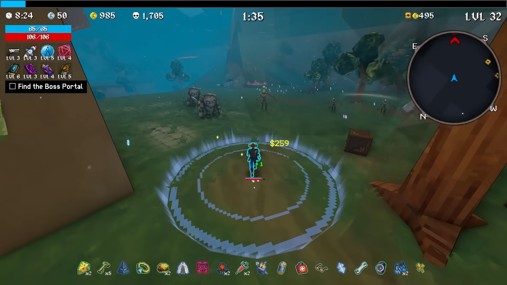 Always Show Boss Arrow. (Source: vedinad | Nexusmods)