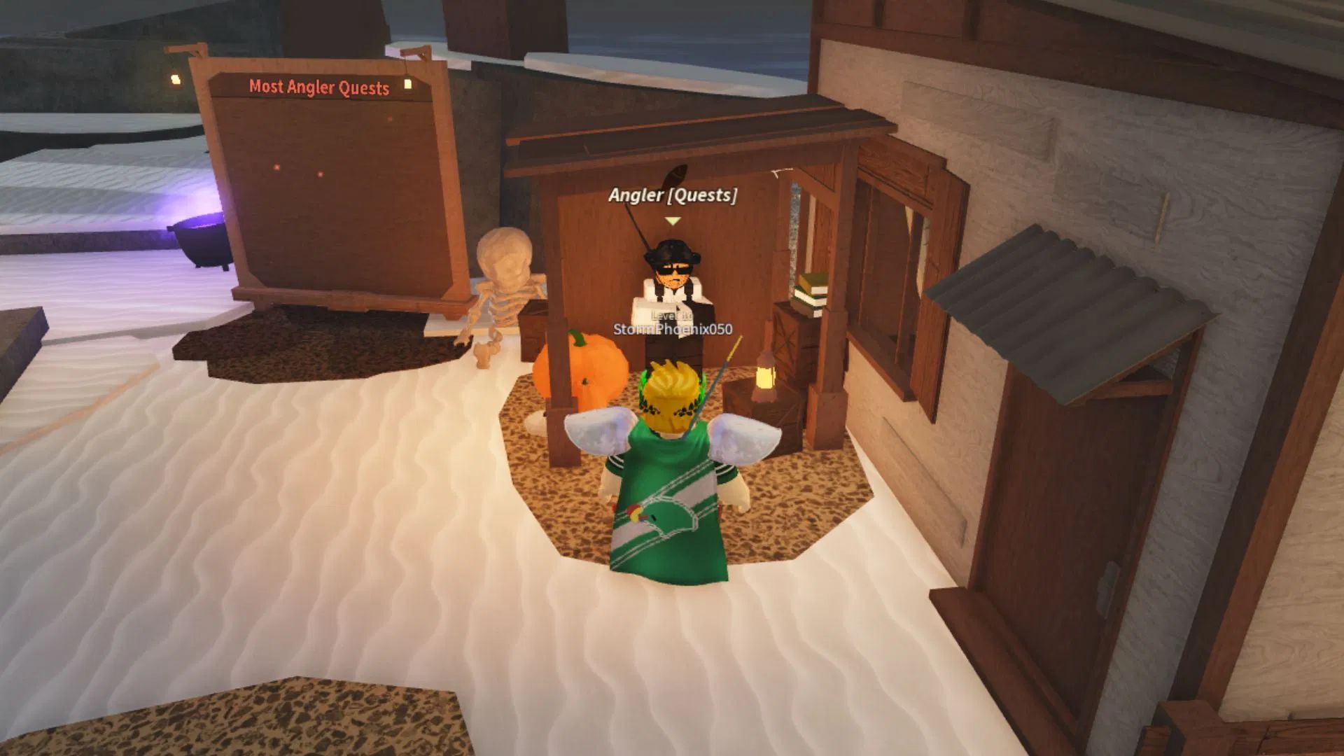 From relics to totems to crates, there is plenty of worthwhile loot from this NPC (Image via Roblox Corporation)