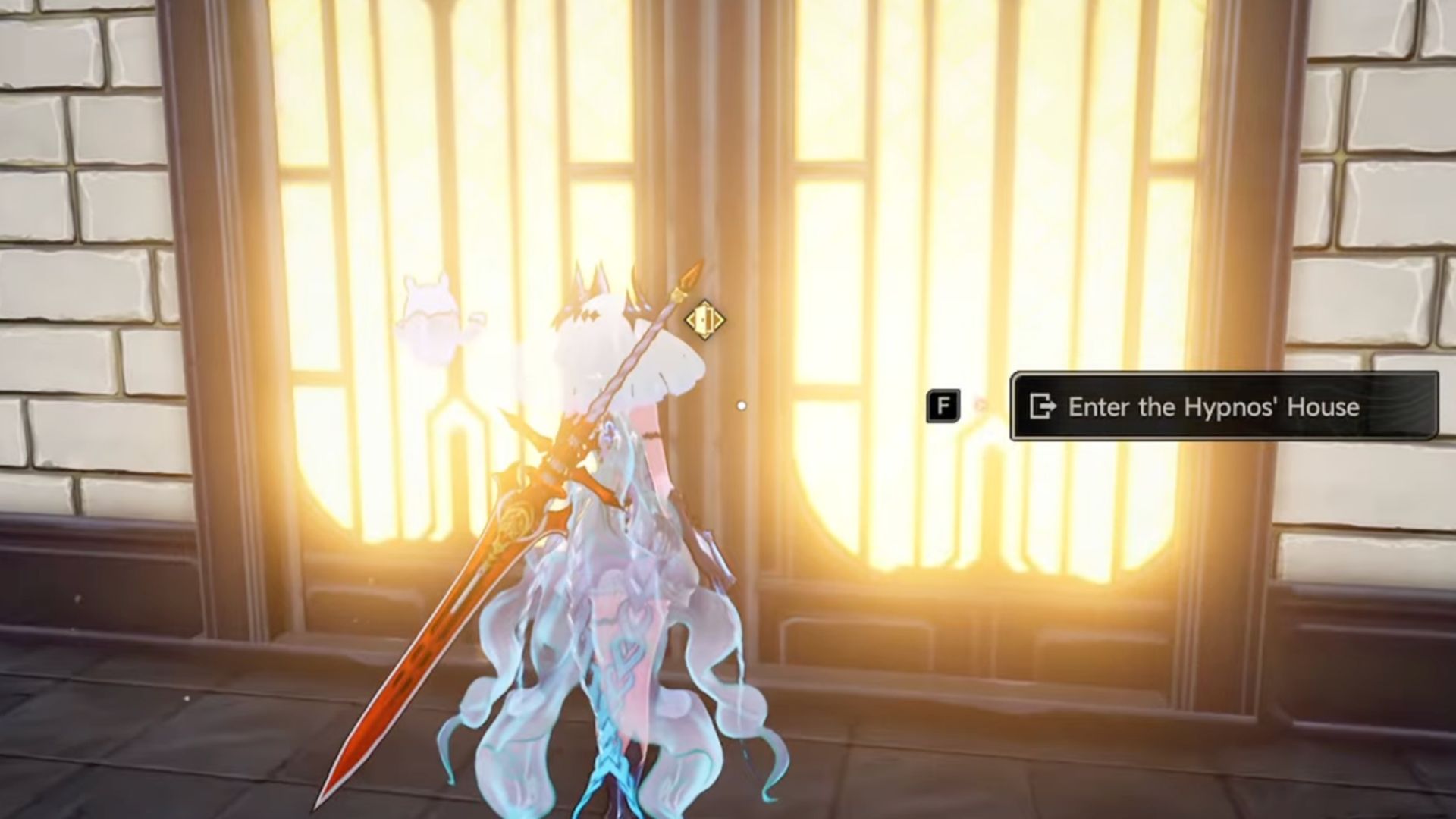 Go to Hypnos House and talk to Snow. (Image via Hero Games | @JerremyChann/YouTube)