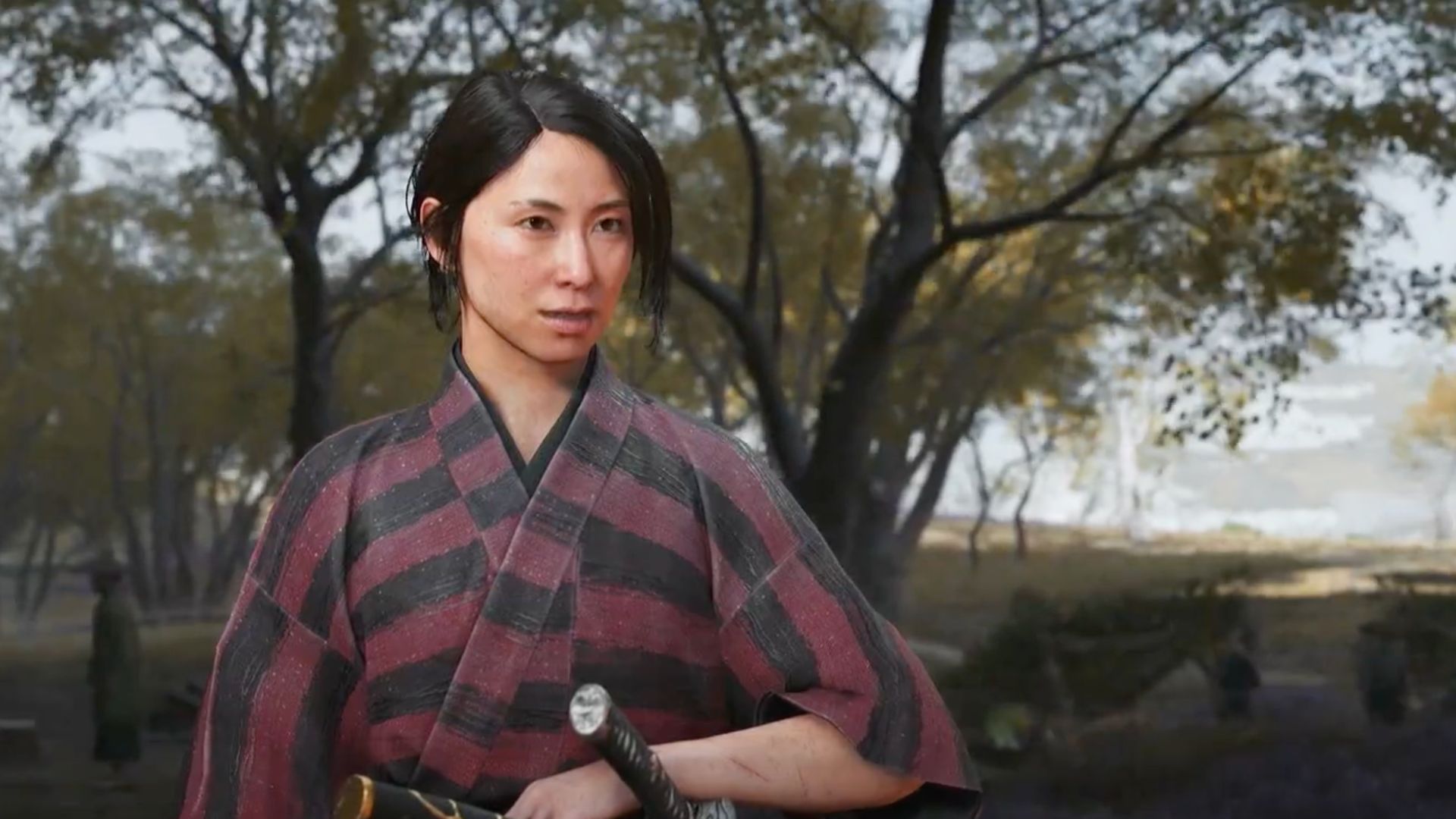 After the fight, talk to the caravan leader. (Image via Sony Interactive Entertainment | @ZaFrostPet/YouTube)