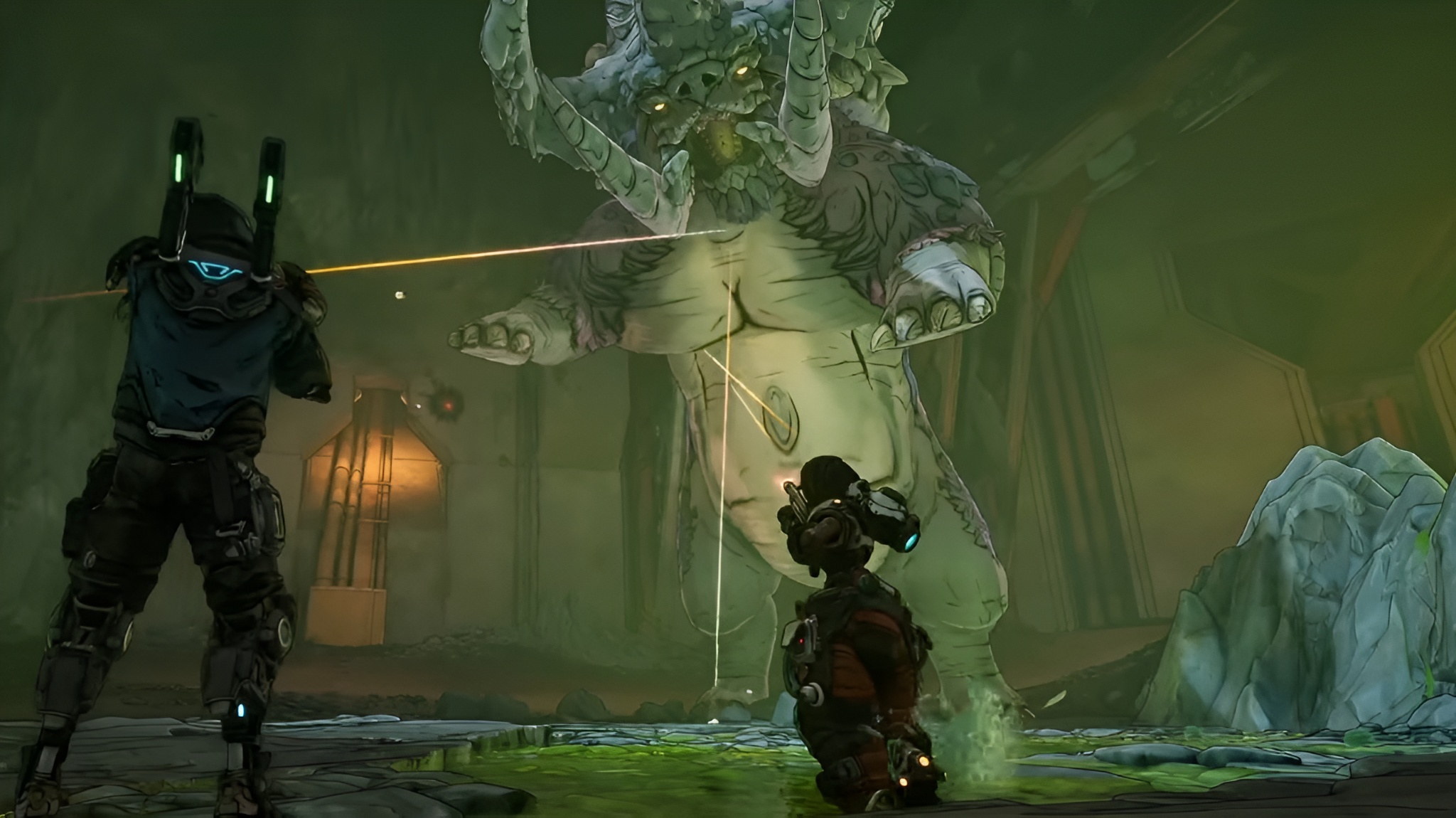 The Backhive boss in Borderlands 4 (Image via 2K)