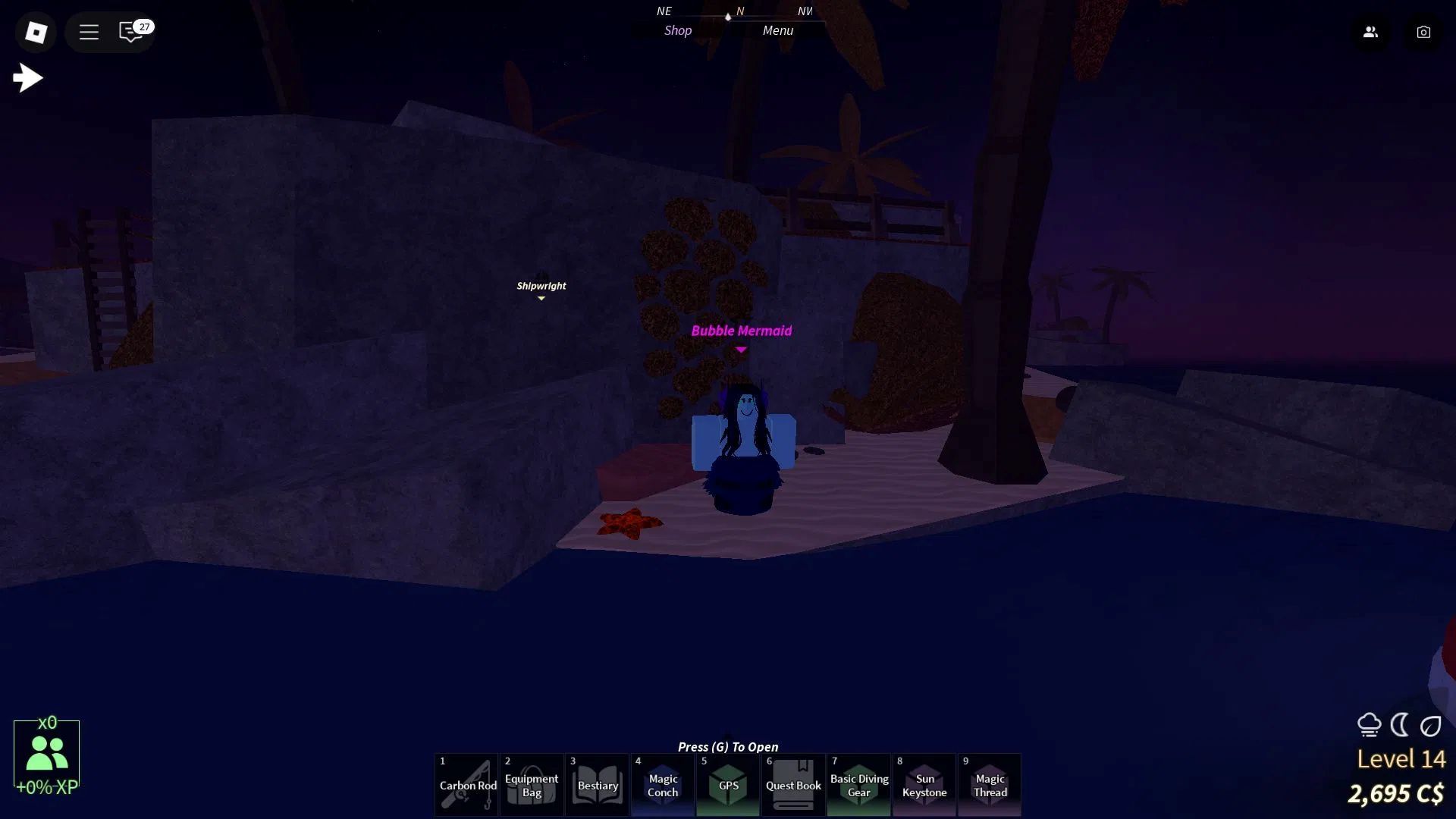 You will need to find the right merchant and pay the sufficient amount to get this item (Image via Roblox Corporation)