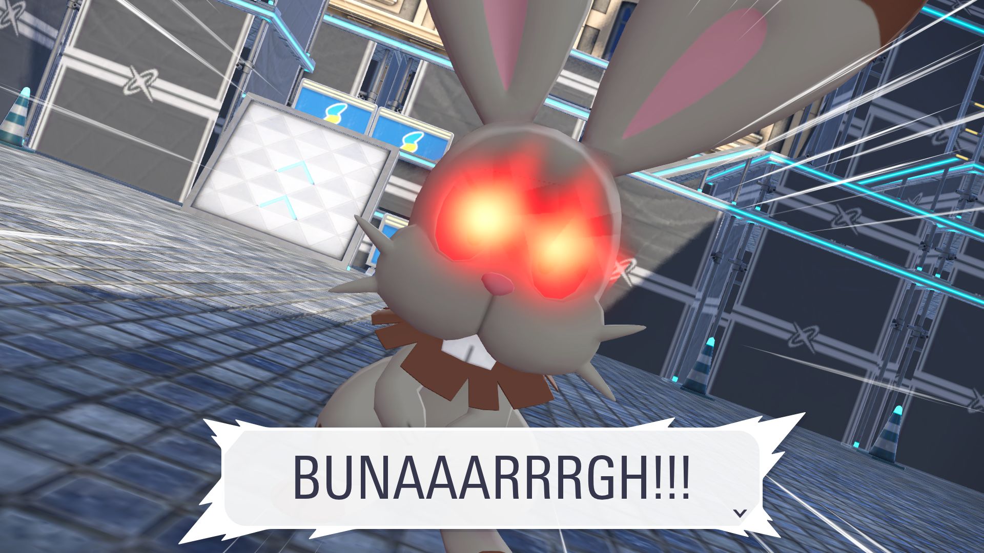 Time to beat or catch the wild Bunnelby (Image via Pokemon Company)