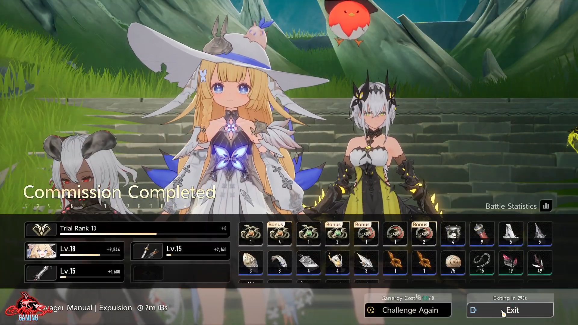 Completing the Expulsion Noctoyager Manual. (Source: Hero Games | CritSyke/YouTube)