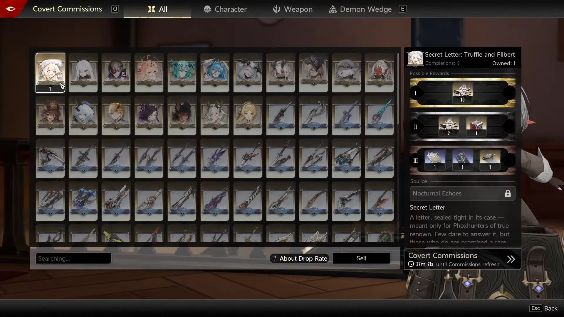 Covert Commissions let you go after specific items. (Source: Hero Games)