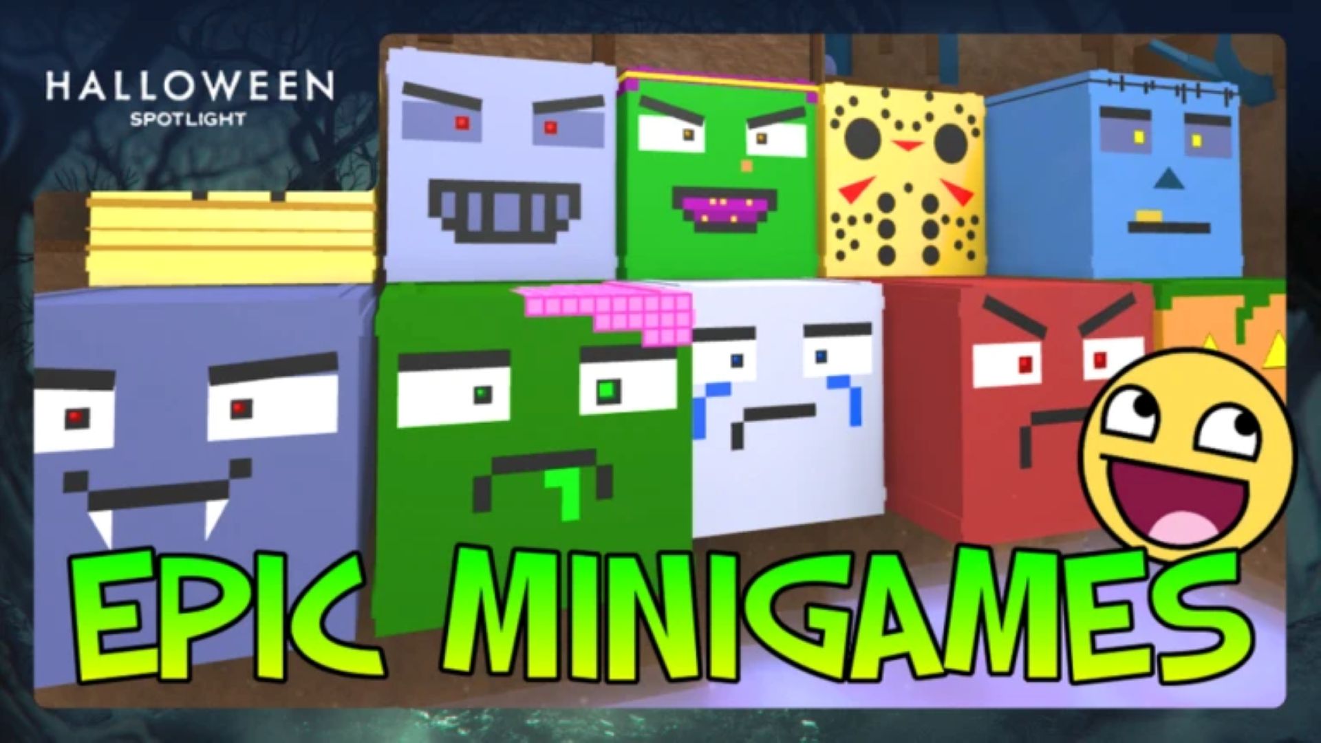 Halloween Spotlight Event quests in Epic Minigames (Image via Roblox Corporation)