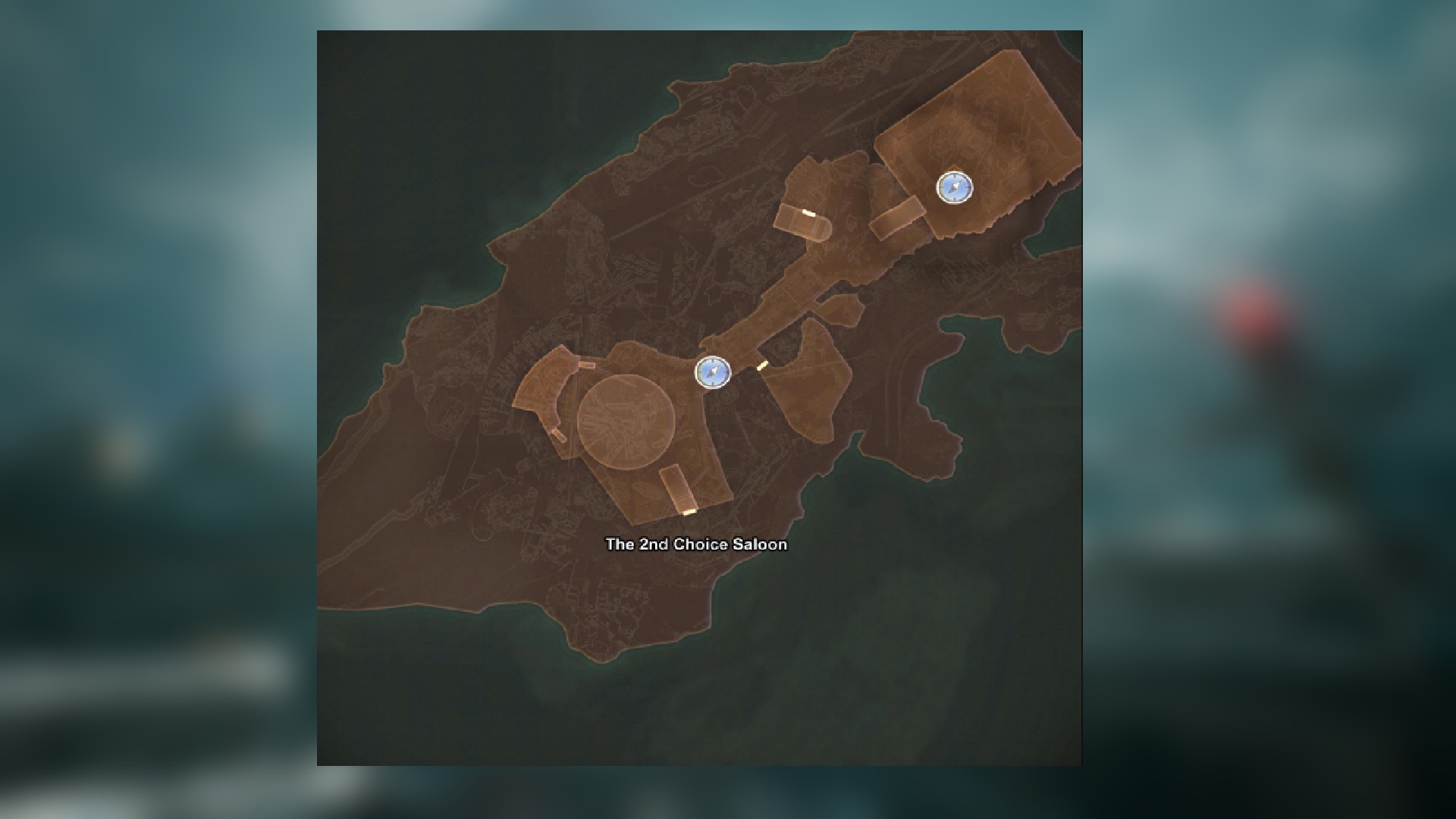Free Market Station fast travel points. (Source: Xbox Game Studios)