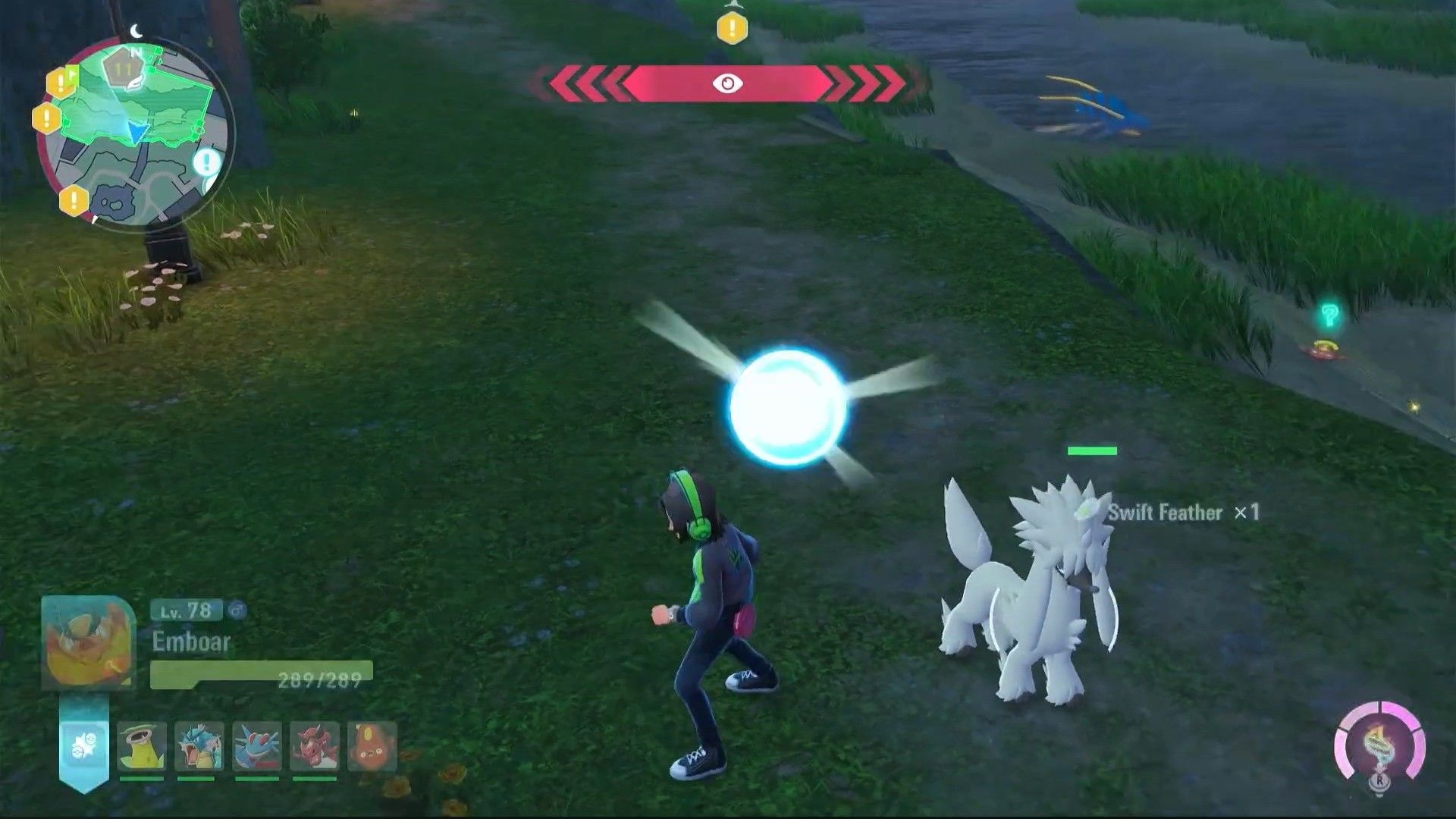 There are a few spots where trainers can find this Pokemon in the wild (Image via The Pokemon Company/YouTube @DuckTape Gaming)