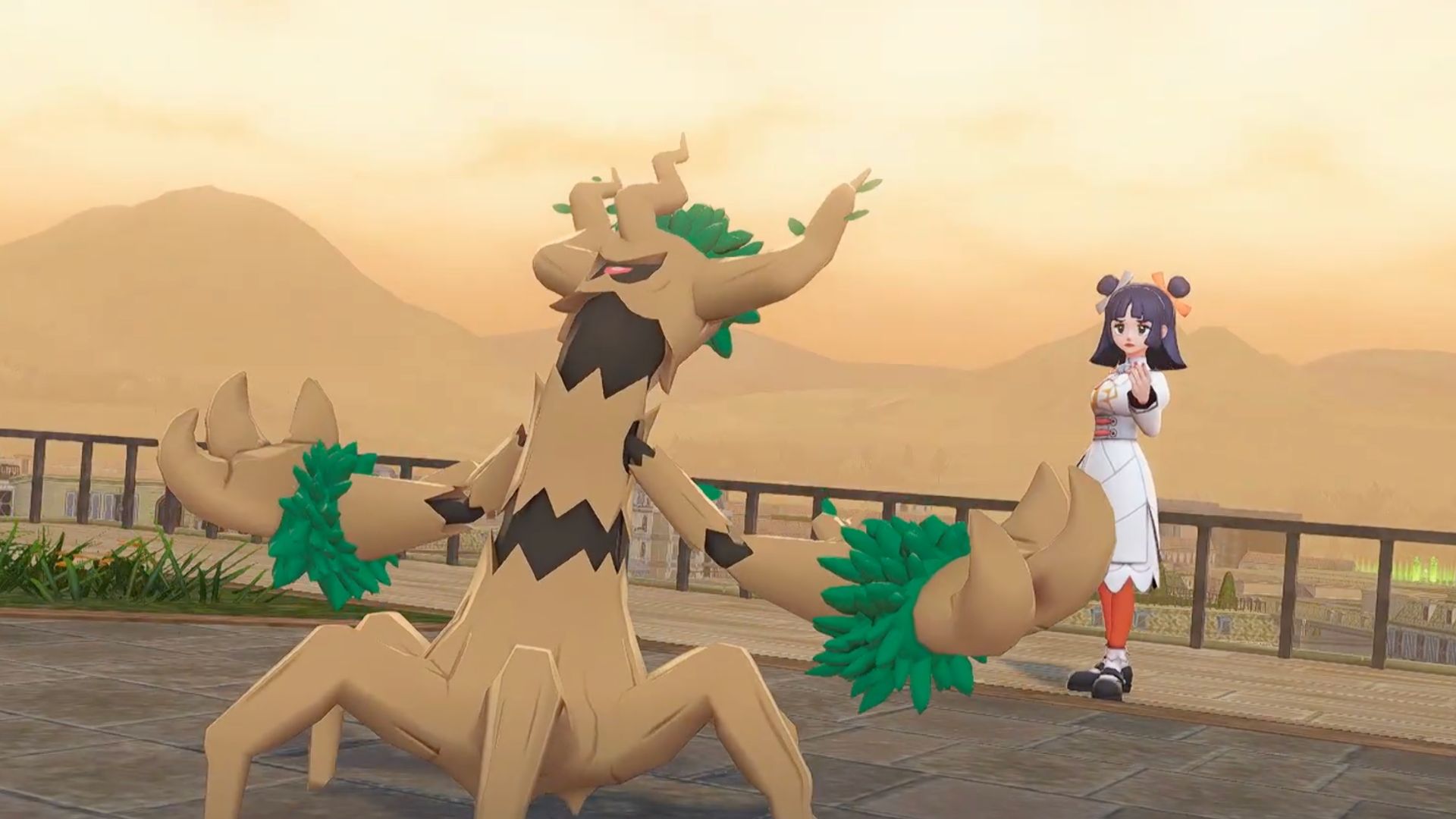 Male sent Trevenant. (Image via TPC | @WoW Quests/YouTube)