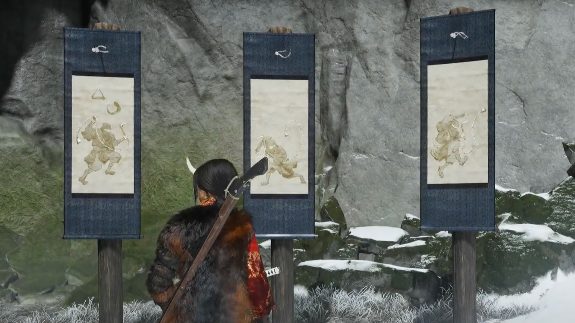 Prove your mastery of the Kusarigama to Enomoto. (Image via Sony Interactive Entertainment | @WoW Quests/YouTube)