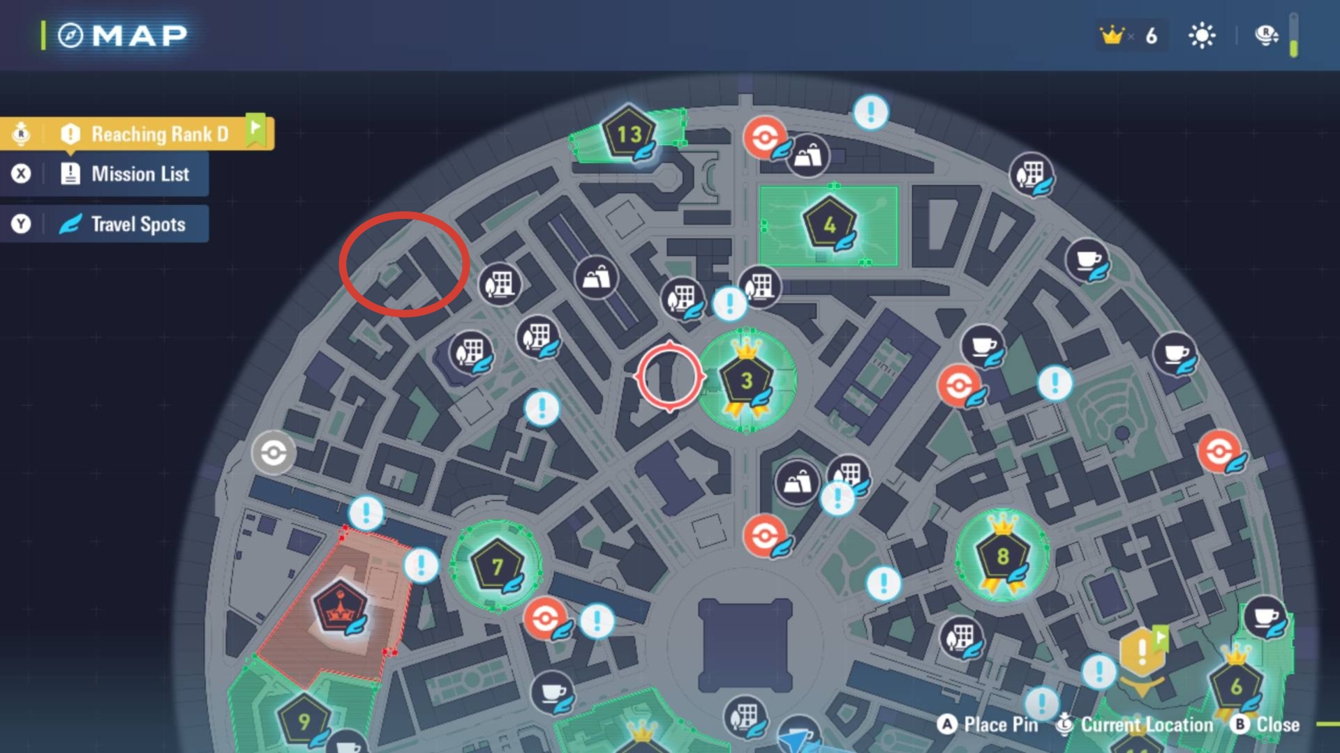Location of Wild Zone 18 (Image via TPC)