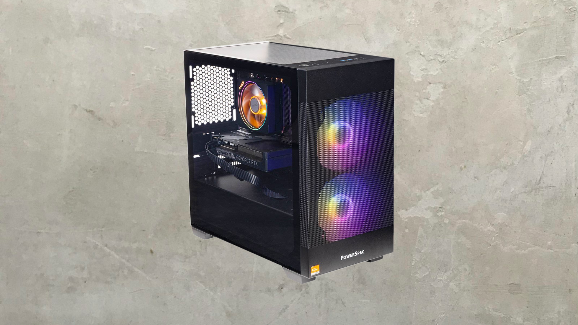 An image of PowerSpec G725 Gaming PC with RTX 5060 Ti