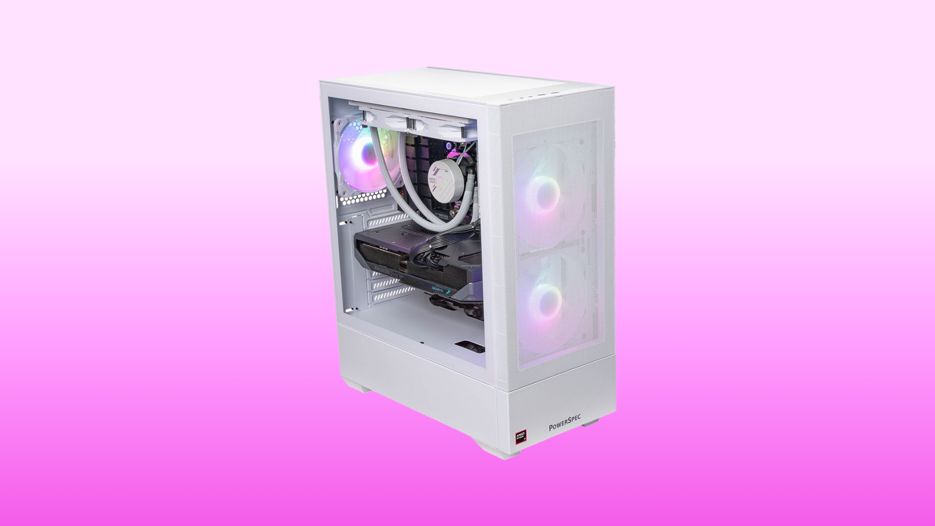An image of PowerSpec G755 Gaming PC with RX 9070 XT