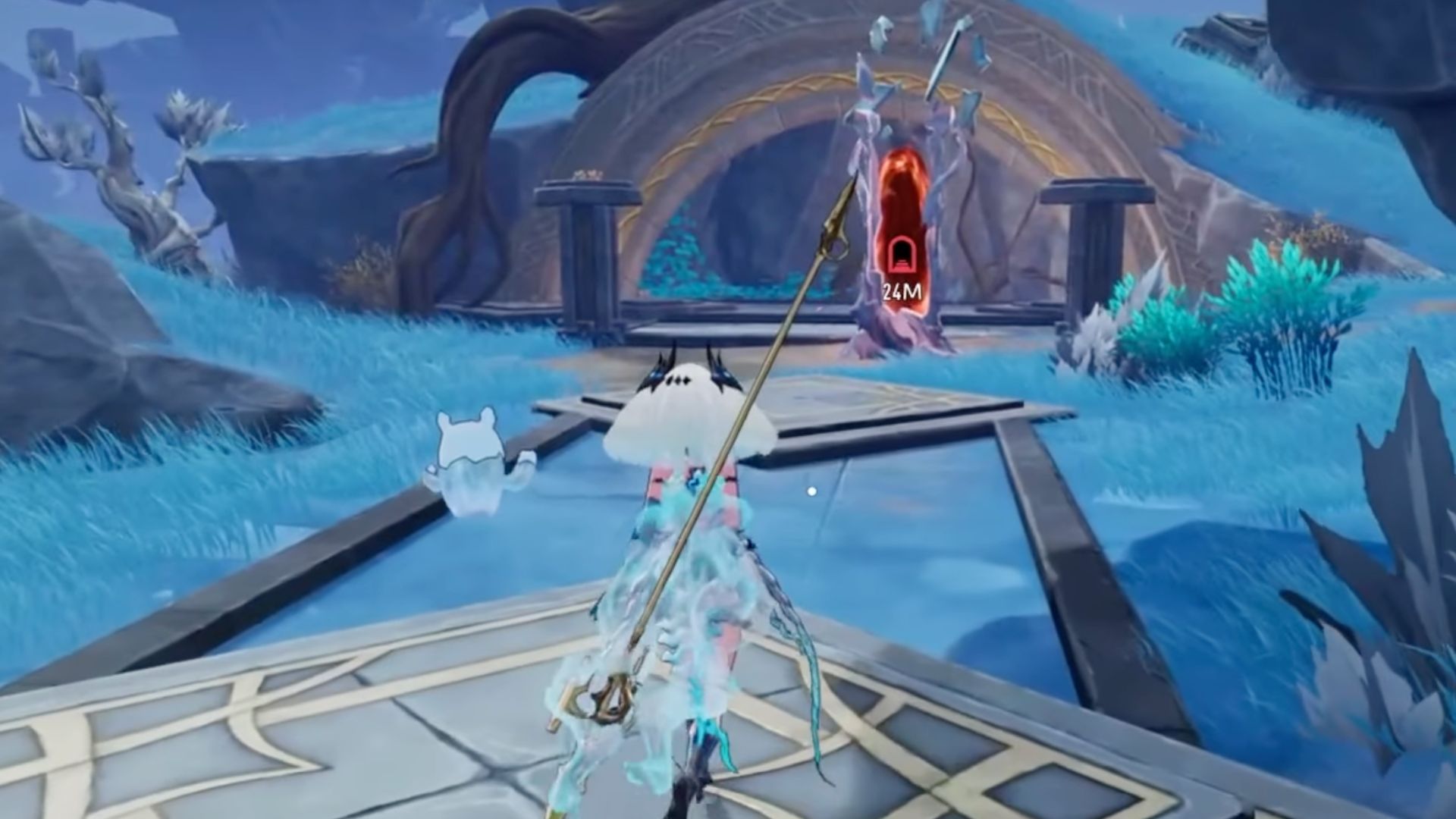 Red Doors in Mystic Maze