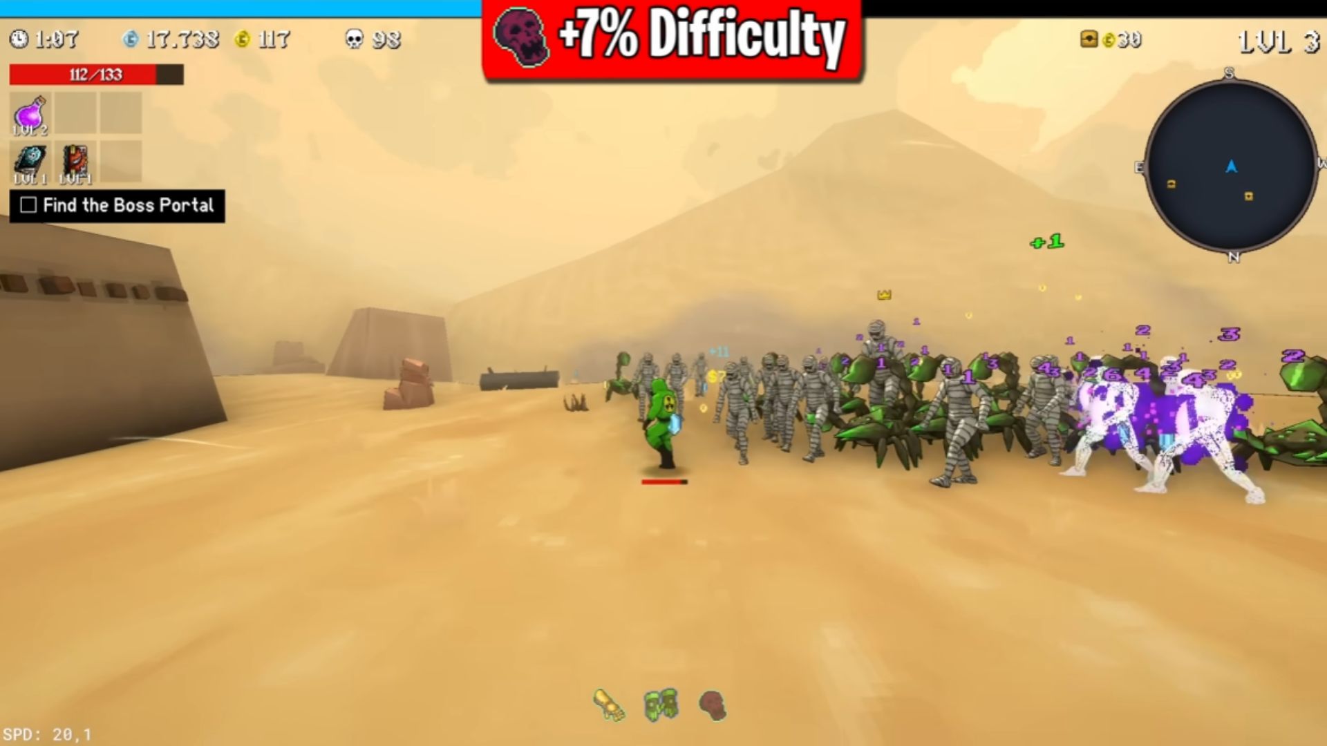 Amog in Megabonk (Source: vedinad | Dex/YouTube)