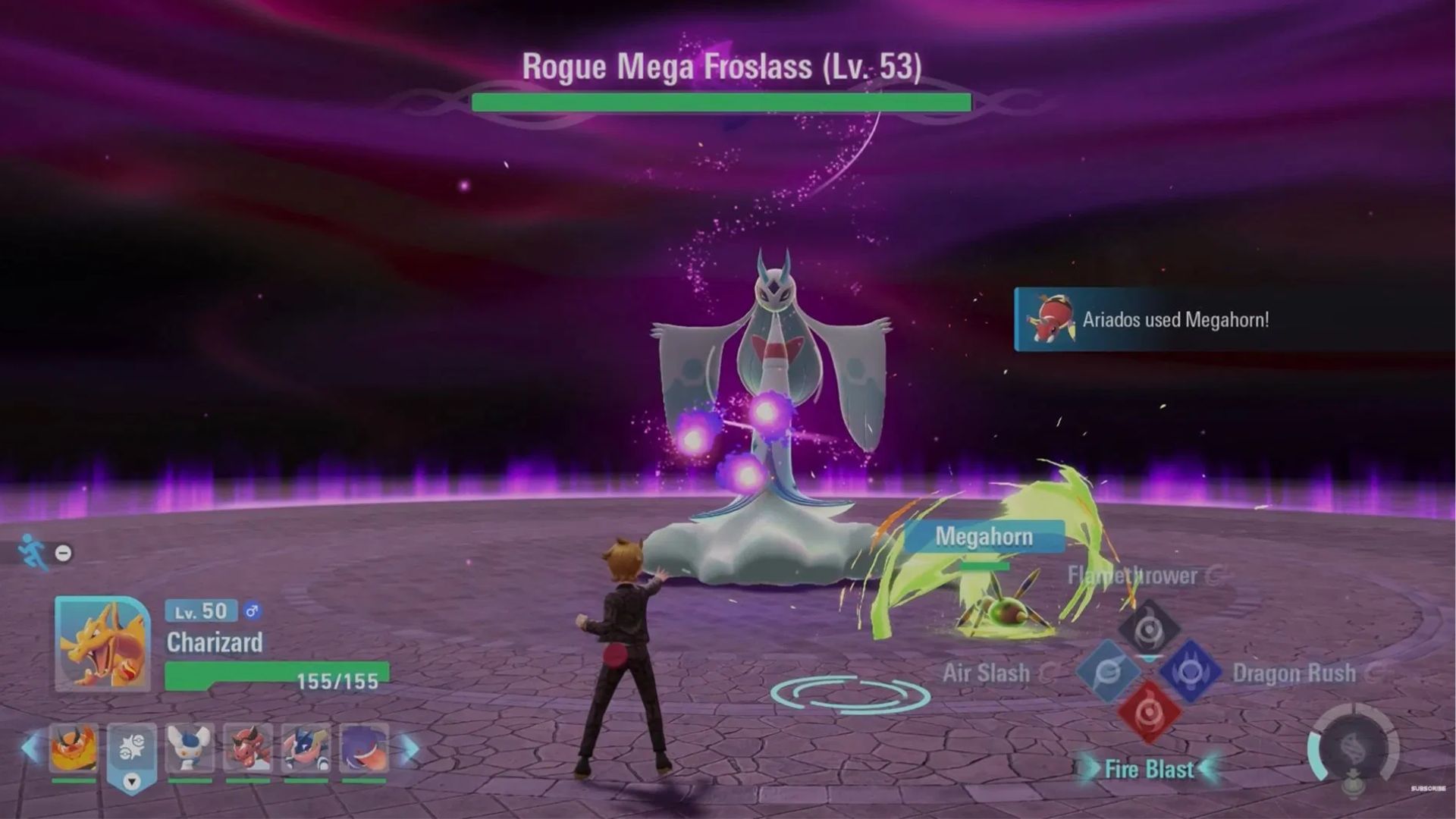 Rogue Mega Froslass is one of the hardest bosses in the game (Source: The Pokemon Company | BossFightDatabase/YouTube)