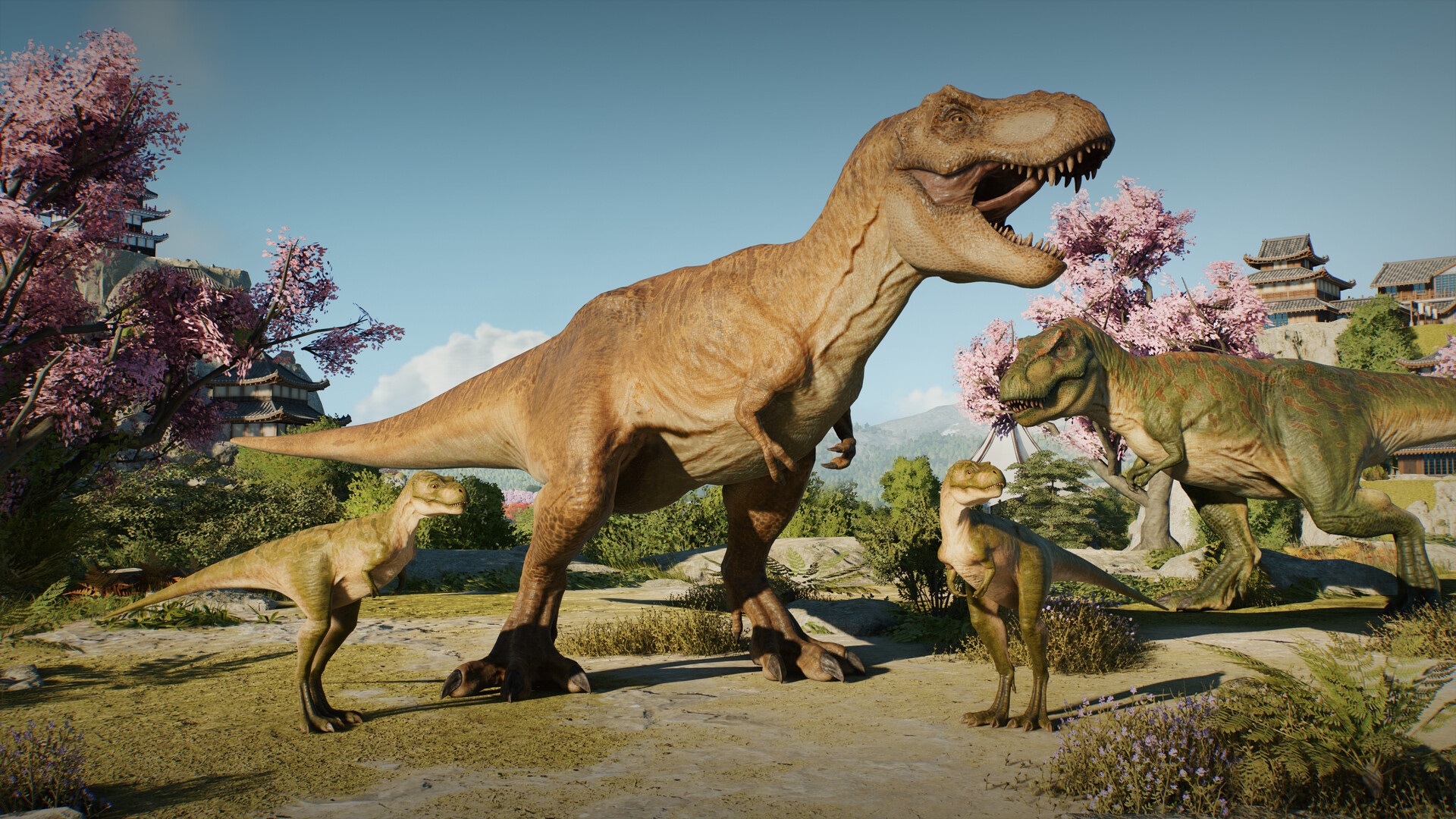 Picture describes both adult and juvenile dinosaurs are featured in Jurassic World Evolution 3