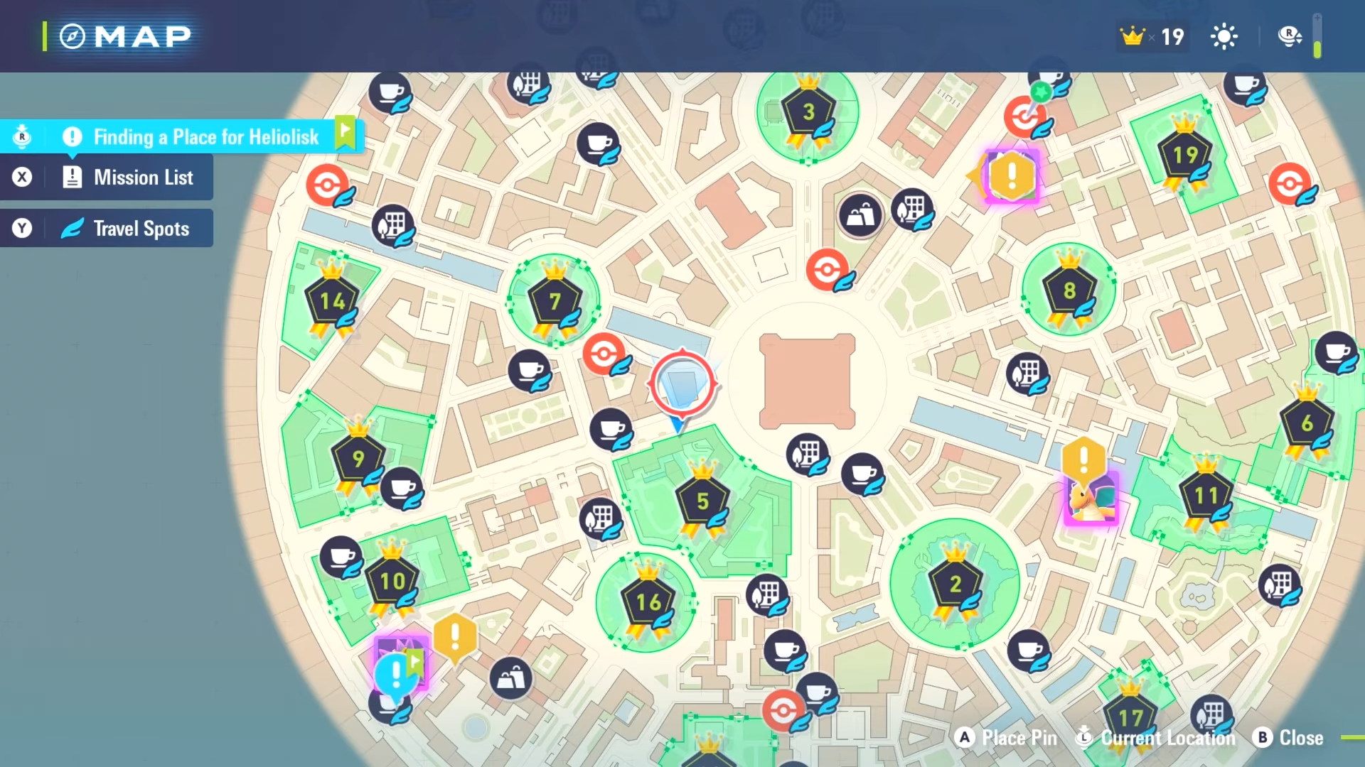 The location you must reach to complete the quest.