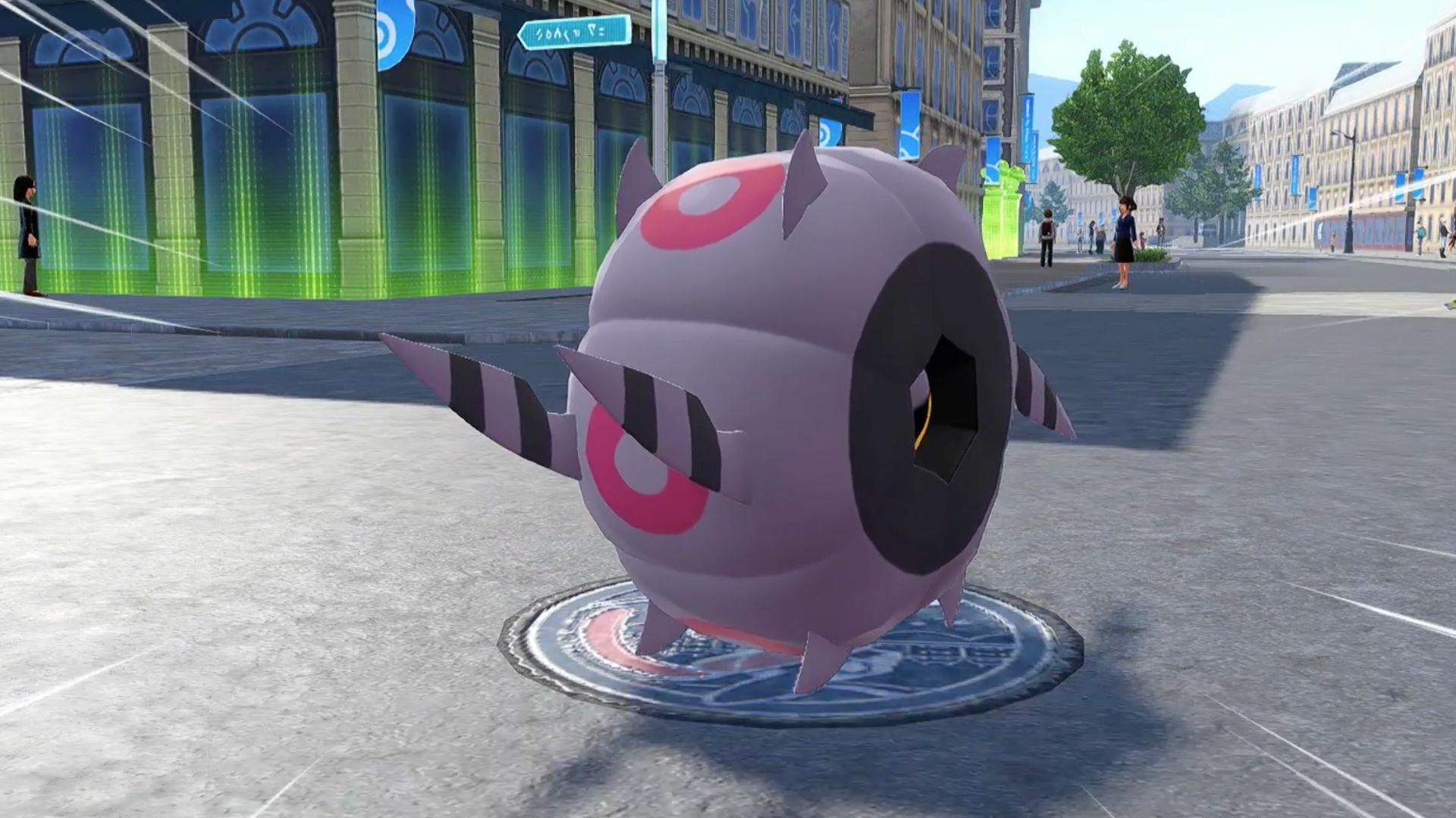 Whirlipede in Pokemon Legends Z-A (Image via TPC | @WoW Quests/YouTube)