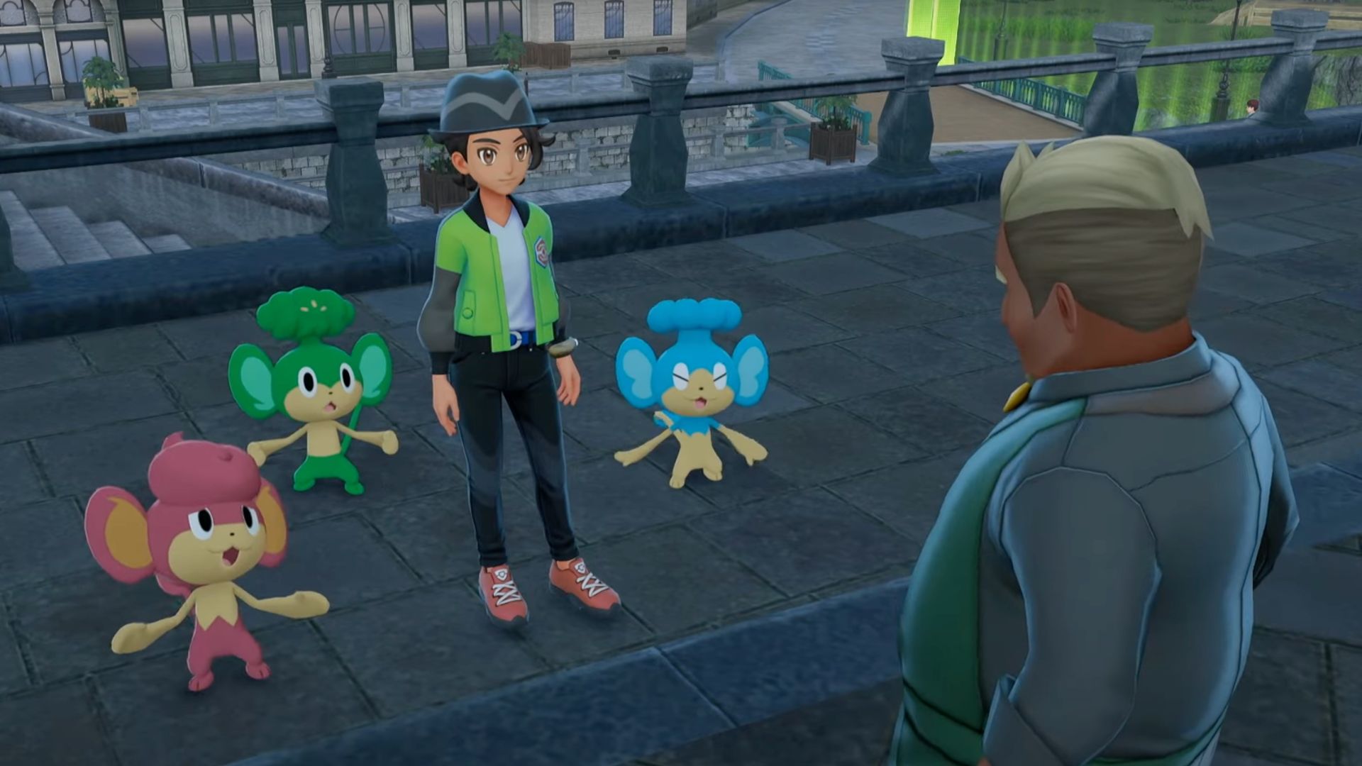 Find Pansage, Pansear, and Panpour. (Source: TPC | @ZaFrostPet/YouTube)