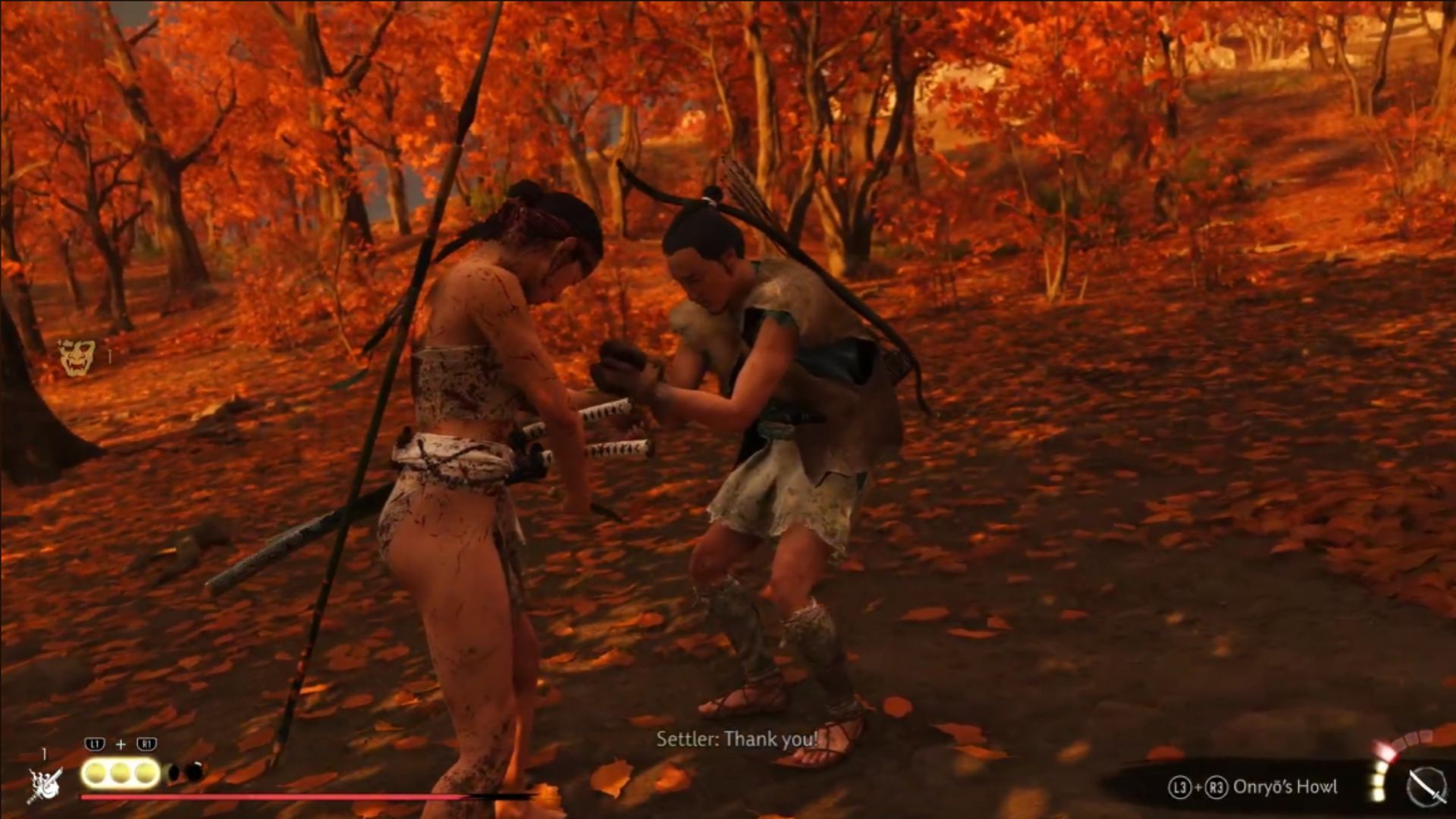 Rescue the settler (Source: Sony Interactive Entertainment | WoW Quests/YouTube)