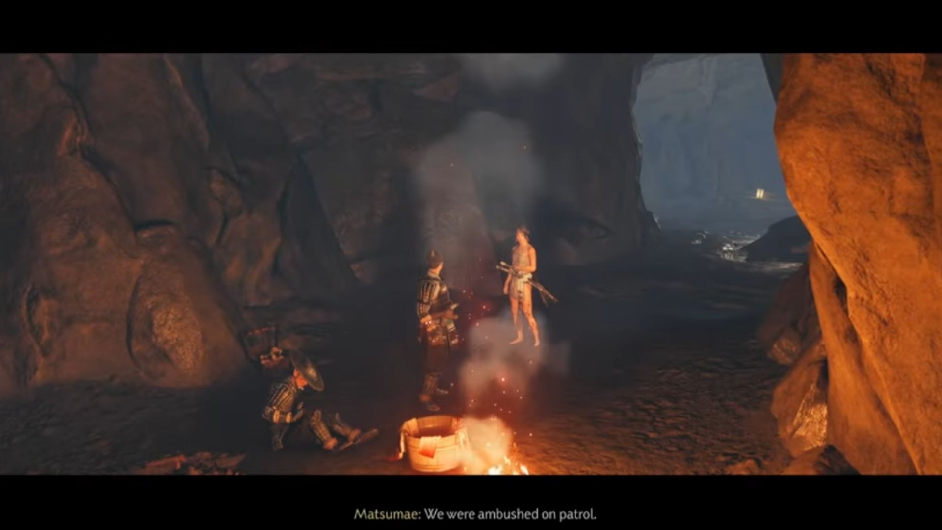 Find the samurai (Source: Sony Interactive Entertainment | WoW Quests/YouTube)