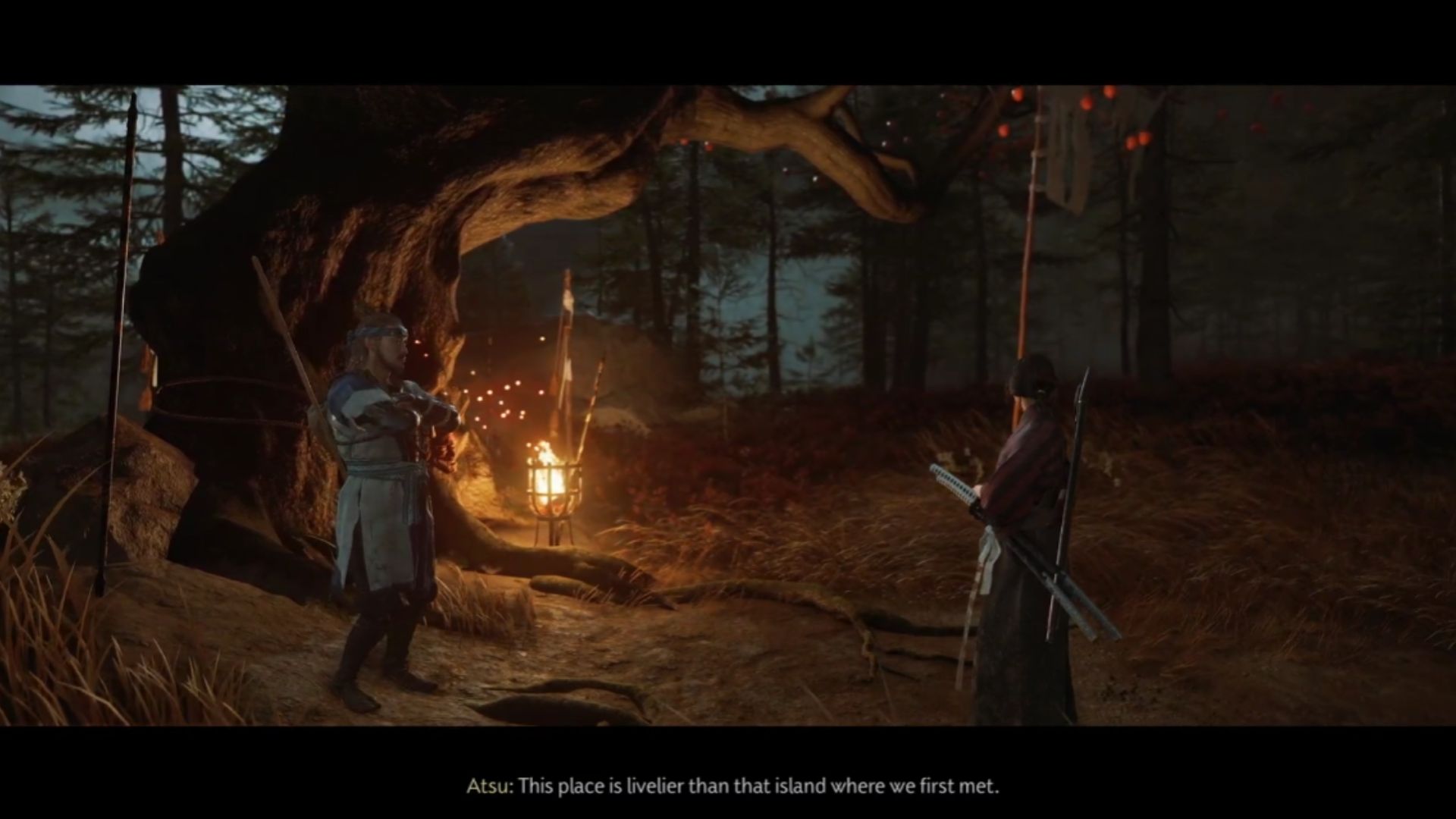 Talk to Sensei Takahashi (Source: Sony Interactive Entertainment | WoW Quests/YouTube)