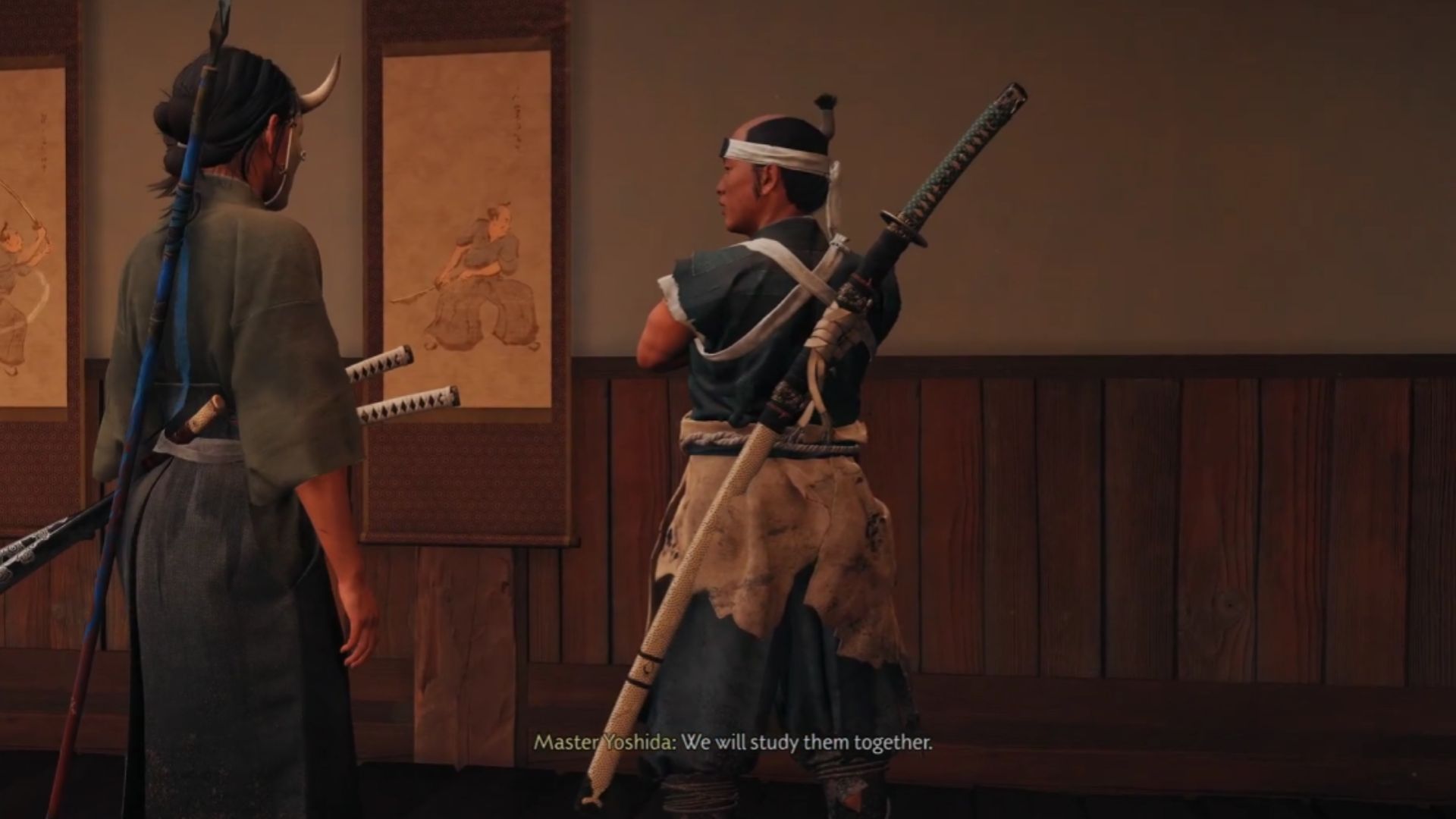 Study with the master (Source: Sony Interactive Entertainment | WoW Quests/YouTube)