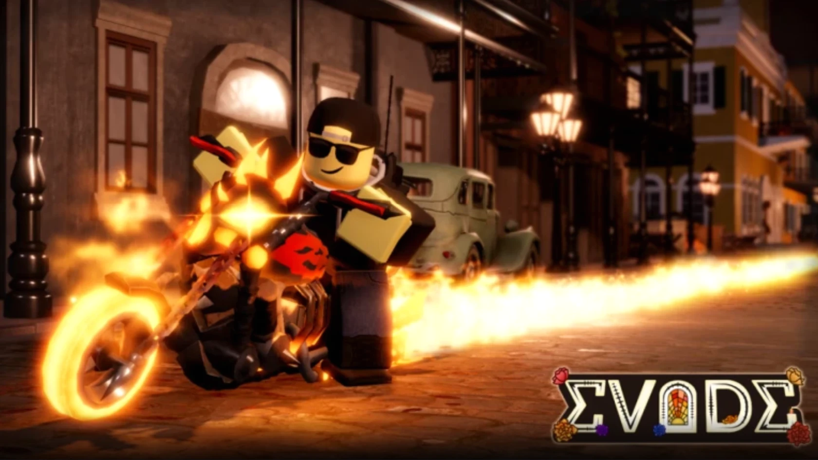 The Controls guide for Evade (Image via Roblox Corporation)