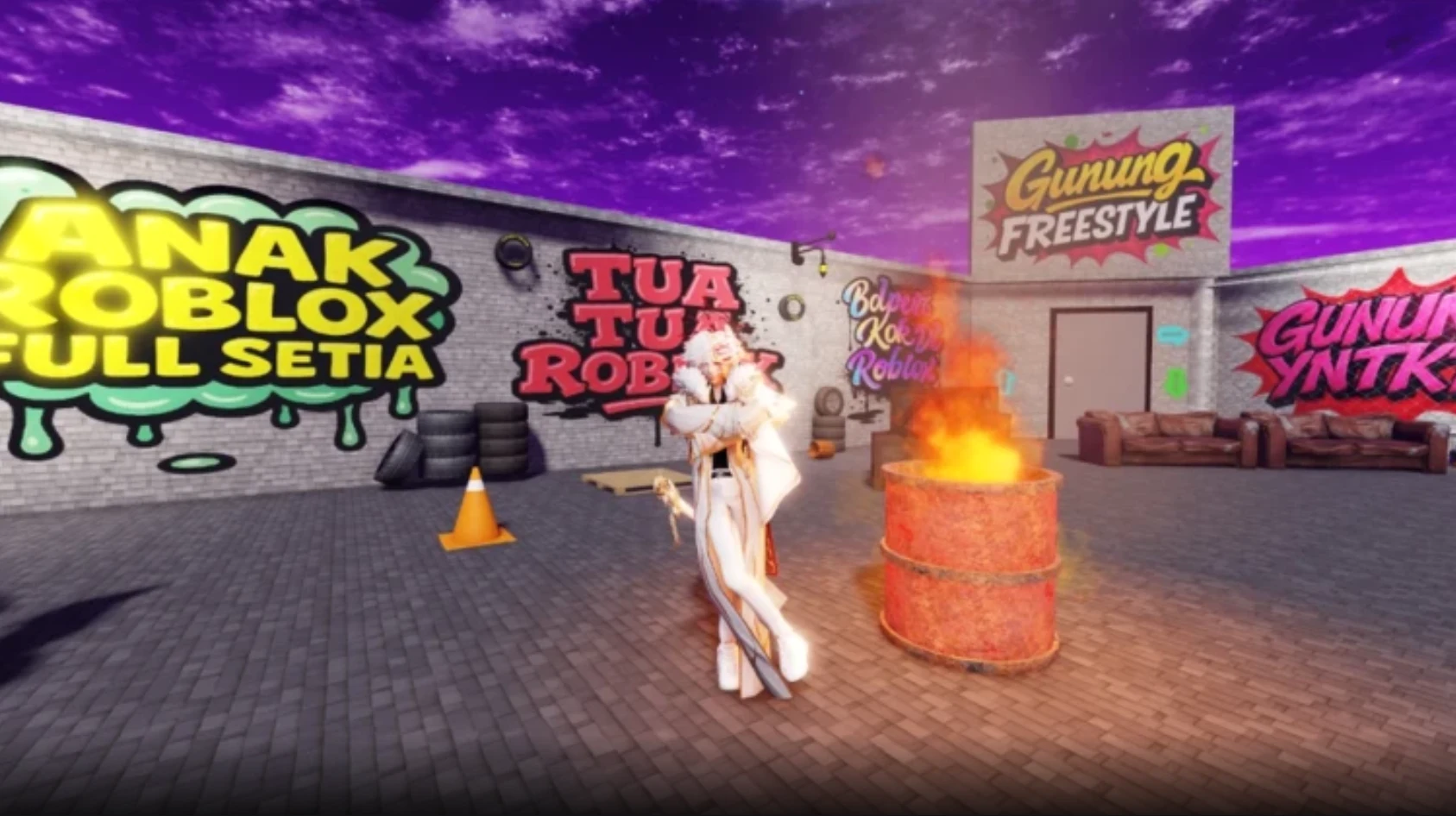 The Controls of Mountain Freestyle (Image via Roblox Corporation)