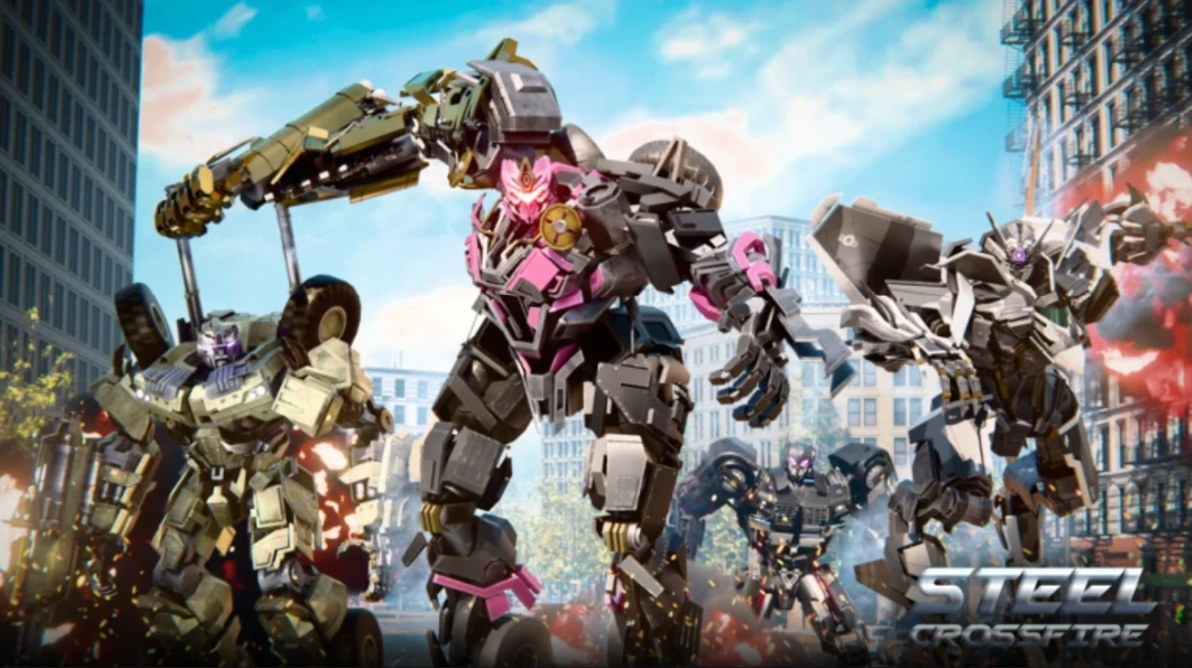 The controls of Steel Crossfire (Image via Roblox Corporation)