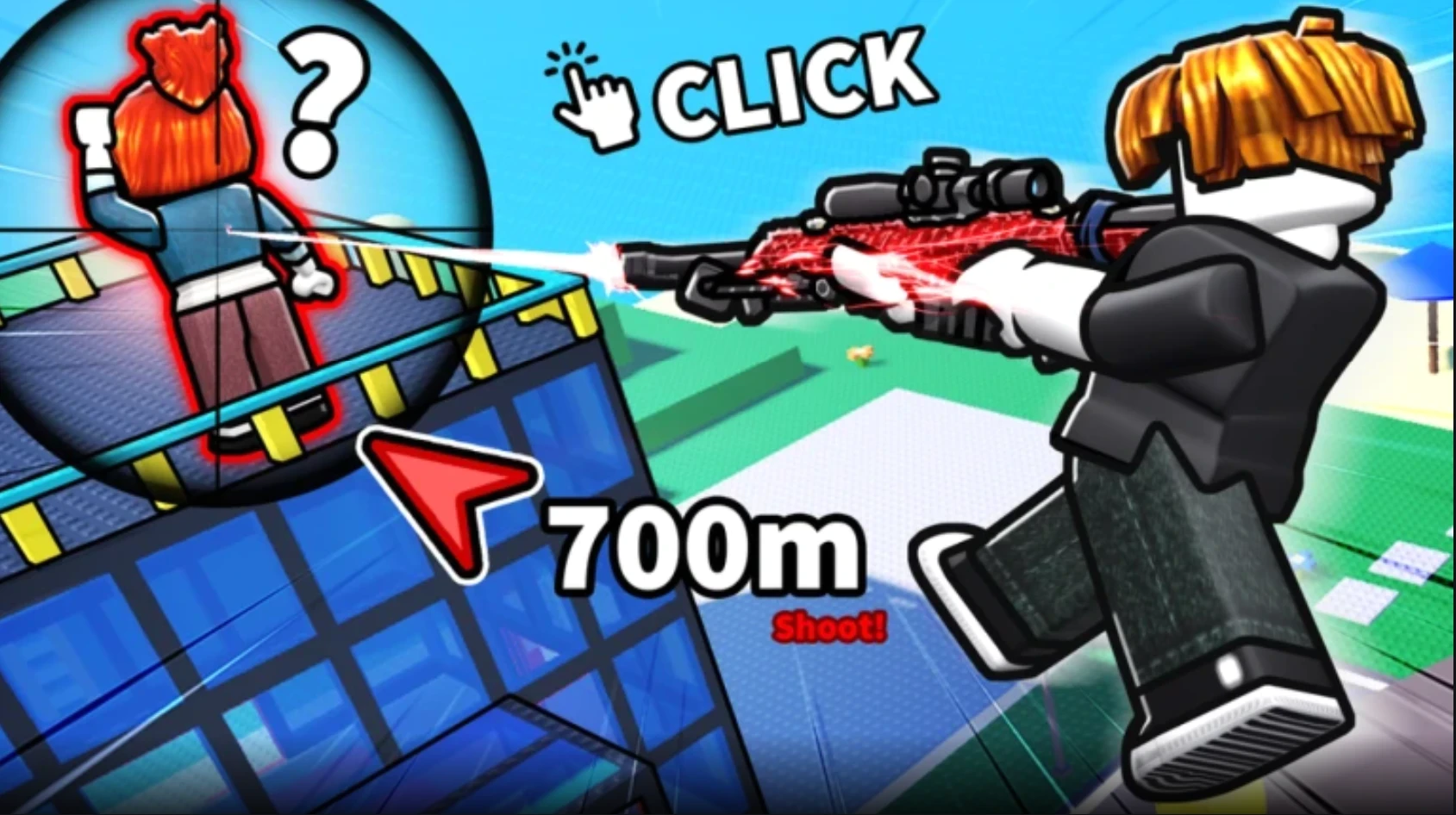 The controls of Hypershot (Image via Roblox Corporation)