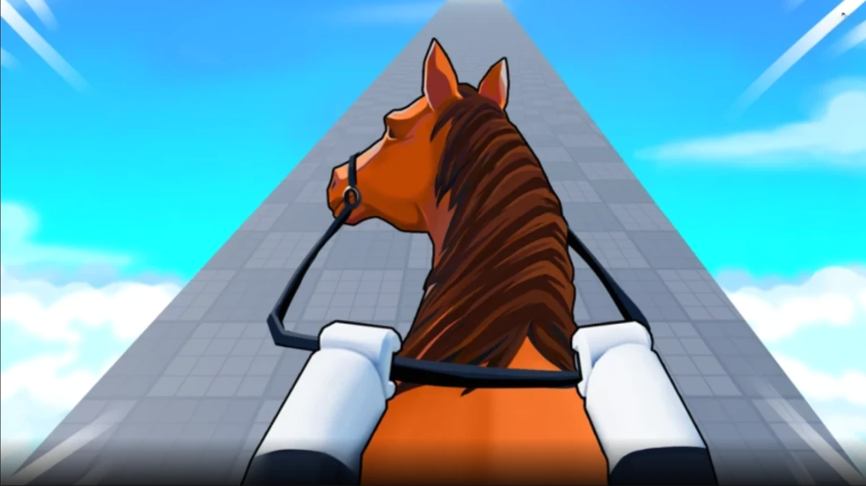 The controls of Horse Race (Image via Roblox Corporation)
