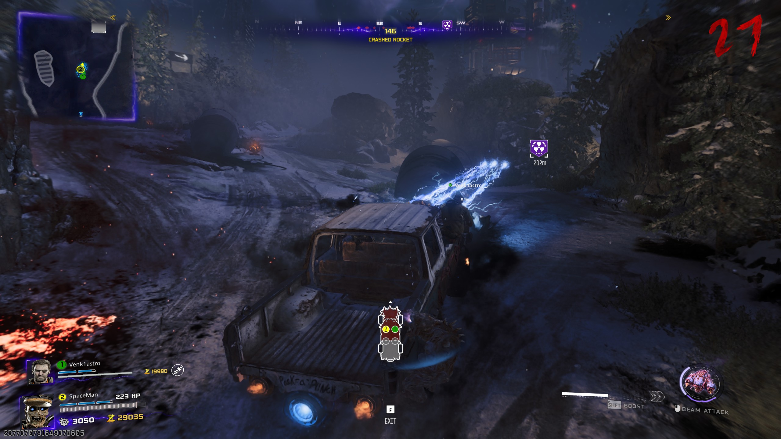 Shoot Beam attacks (Image via Activision)