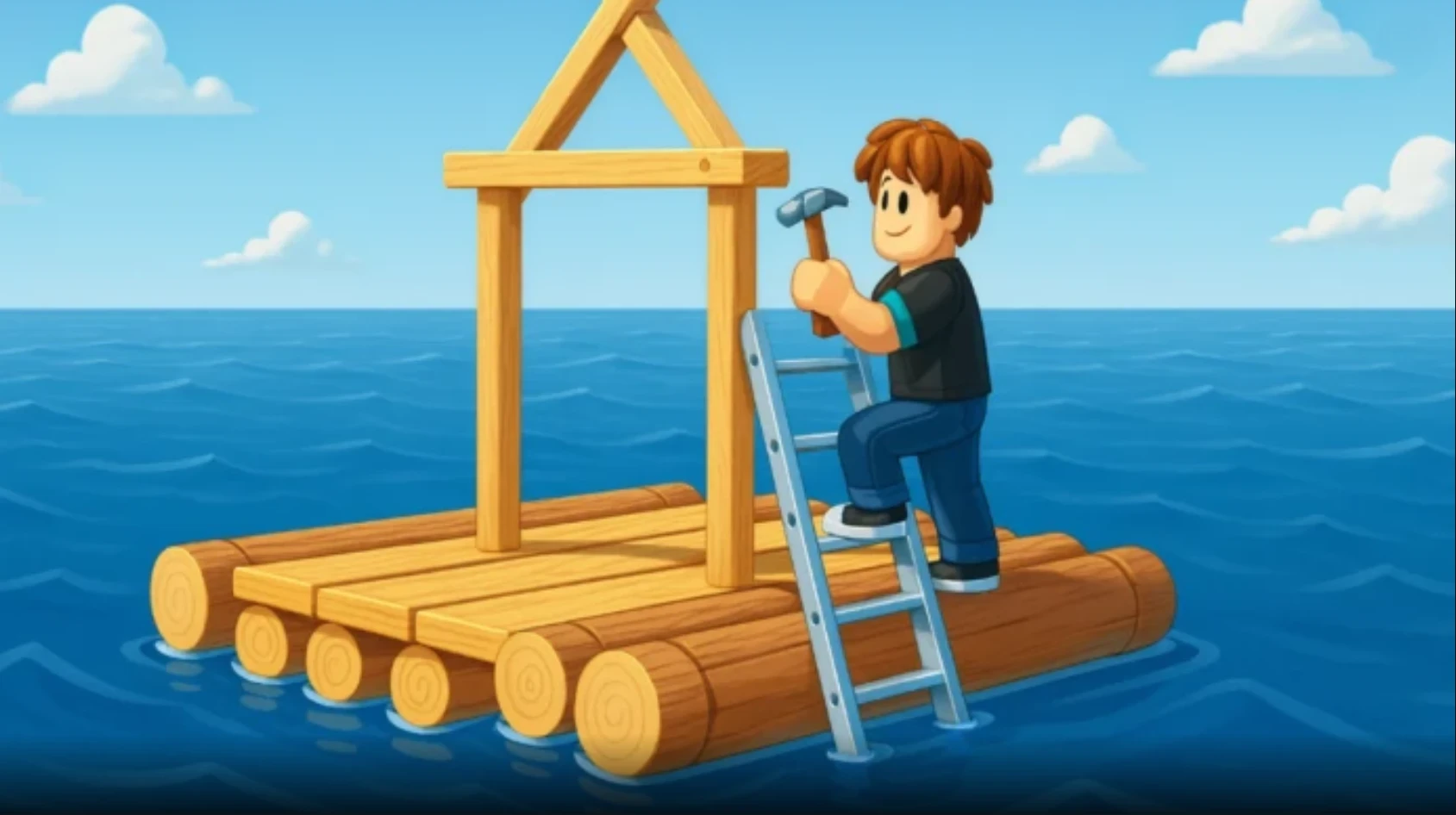 Learn how to play Raft Tycoon with this guide (Image via Roblox Corporation)
