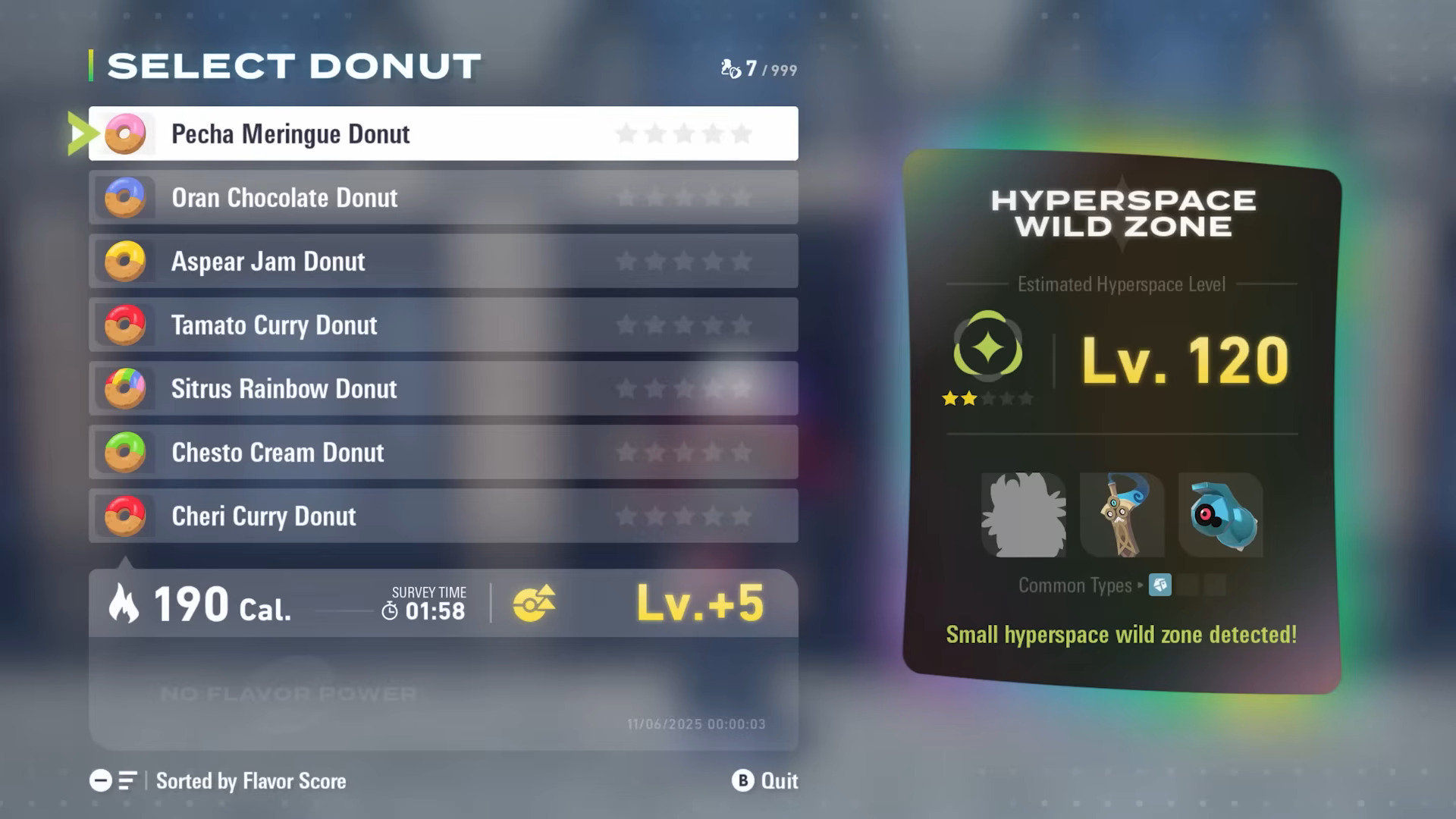 The donuts will run out, and you must make new ones (Image via The Pokemon Company)