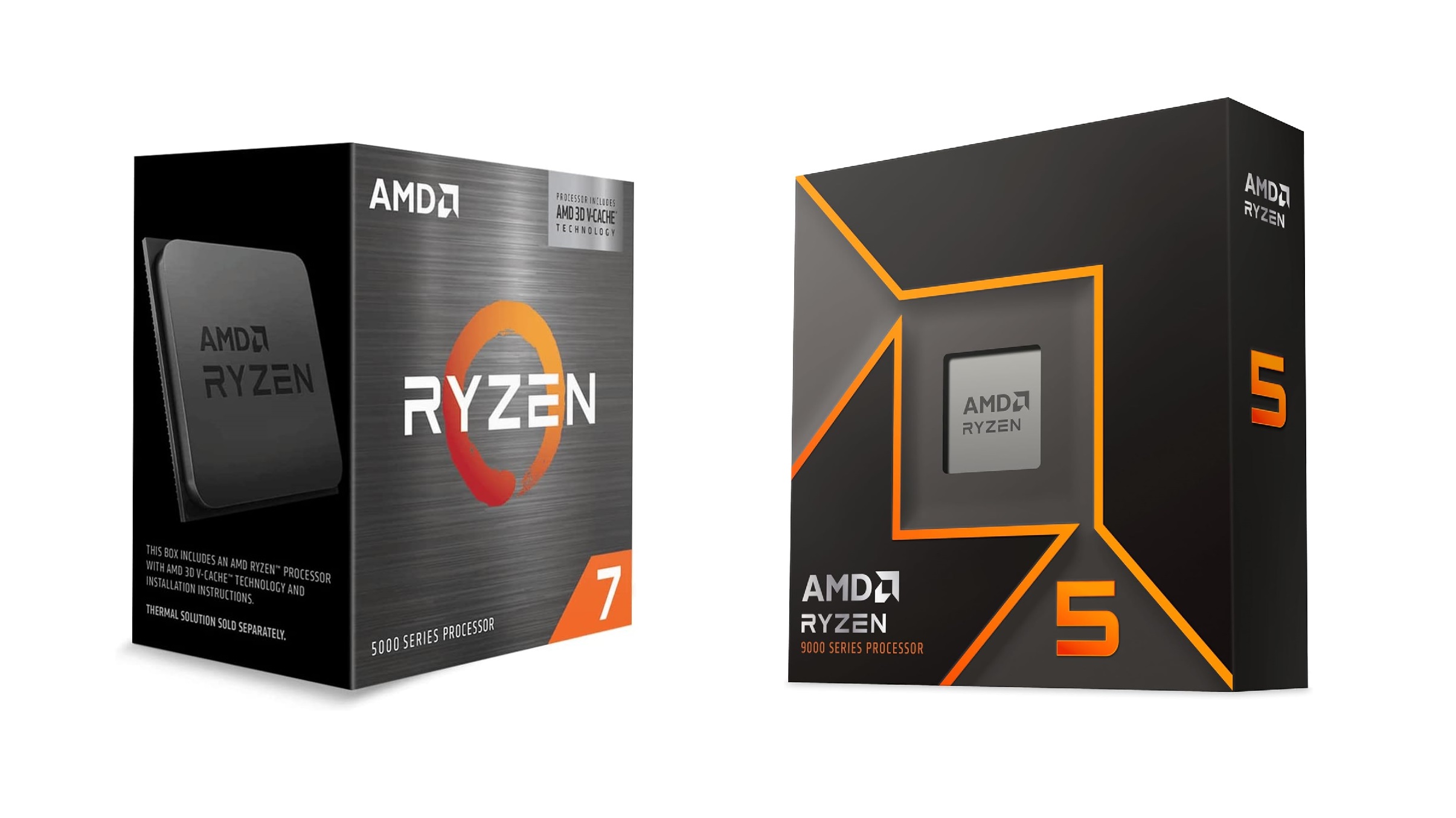 Picture of Ryzen 7 5800X3D vs Ryzen 5 9600X