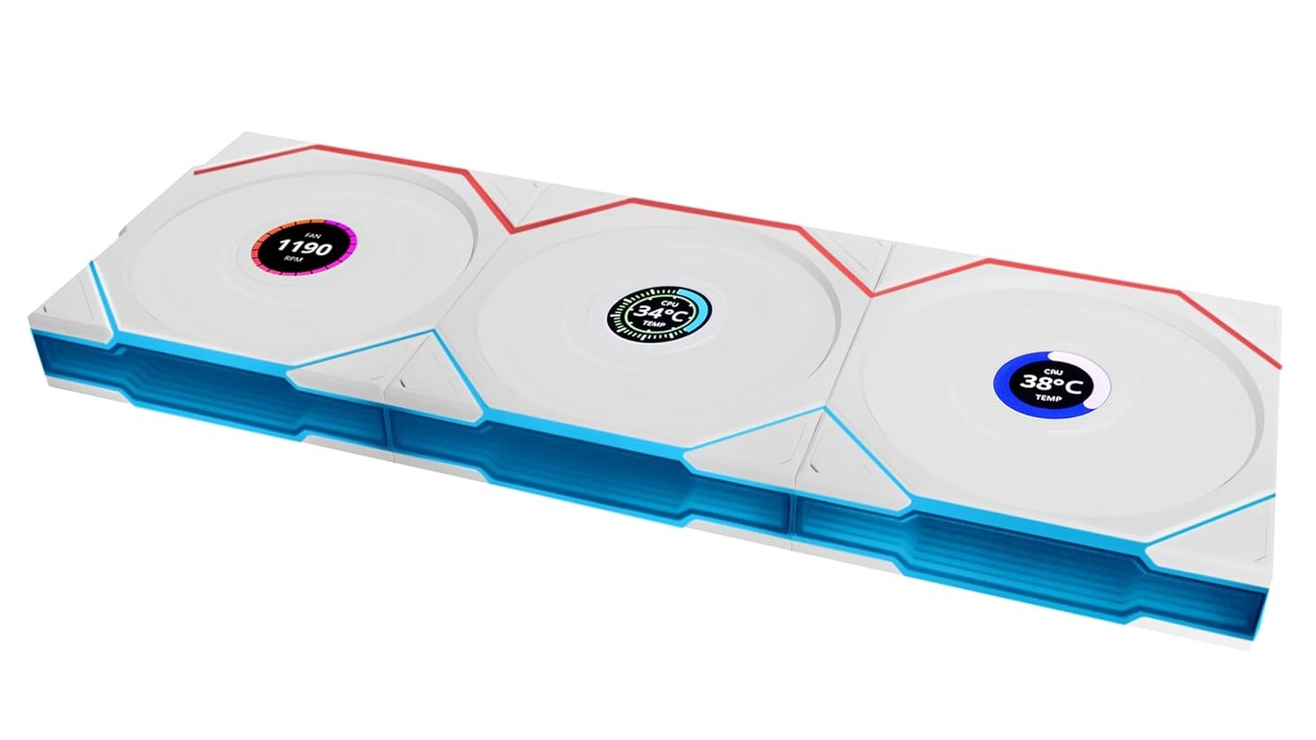 Picture of Lian Li UNI Fan TL LCD Wireless