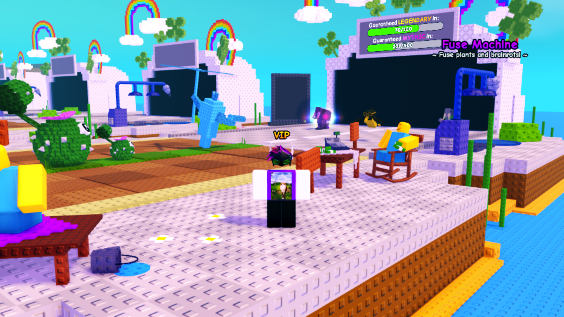 All about VIP Pass in Plants Vs Brainrots (Image via Roblox Corporation)